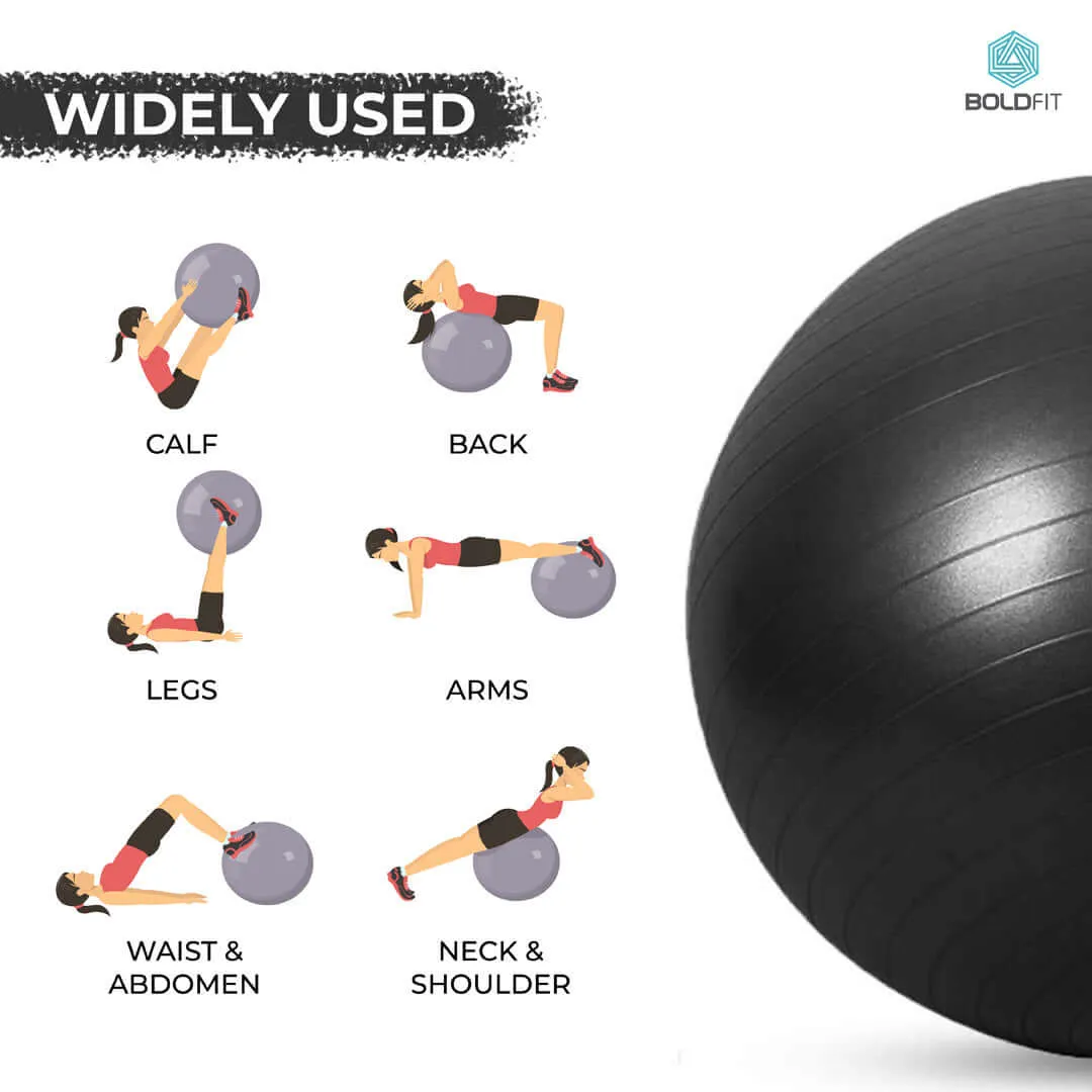 Gym Ball with Pump - 55 cm