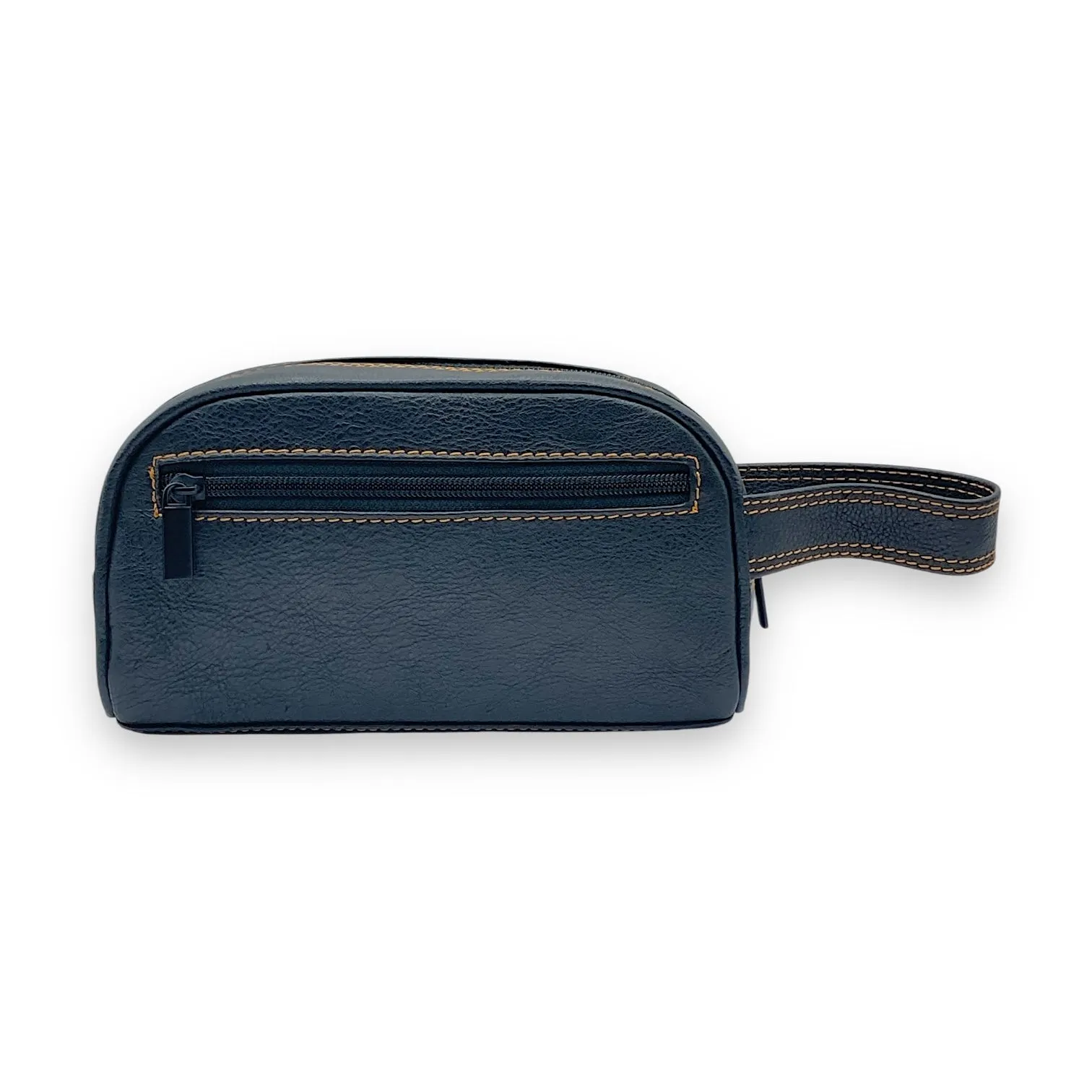 Hand Pouch, WashBag, Toiletry, Genuine Leather 2694Z