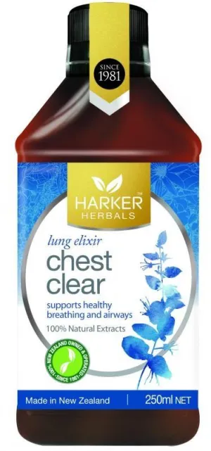 Harker Herbals Chest Clear Lung Elixir 250ml