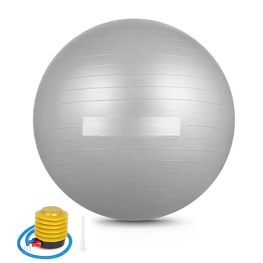 Heavy Duty Anti Burst Exercise Yoga/Gym Ball For Home/Gym (55cm , 65cm , 75cm , 85cm , 95cm)