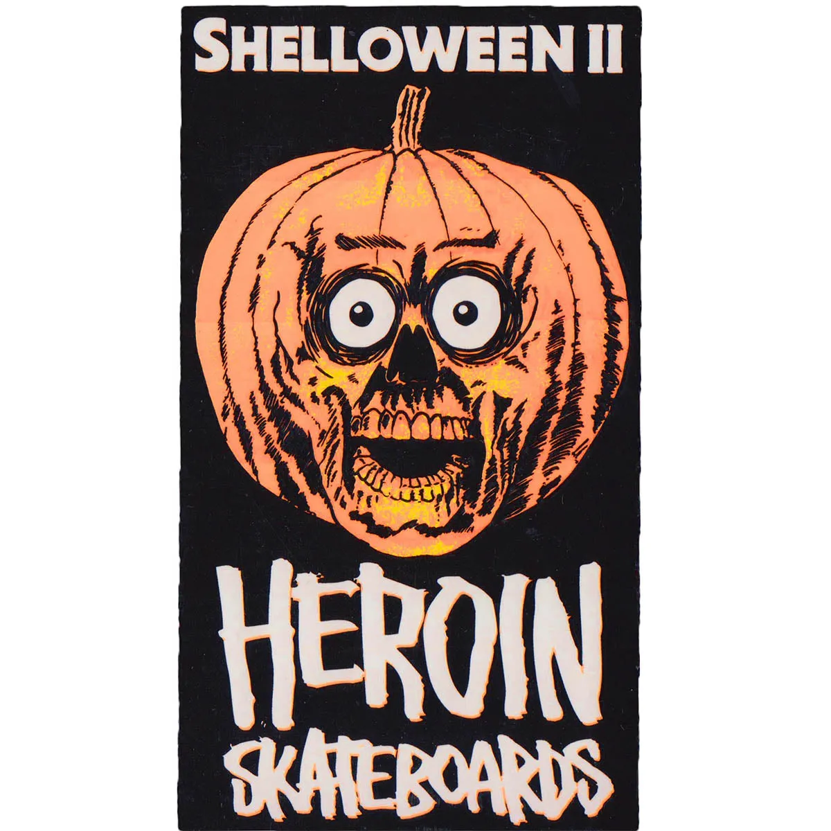 Heroin - Shelloween 2 6" Sticker