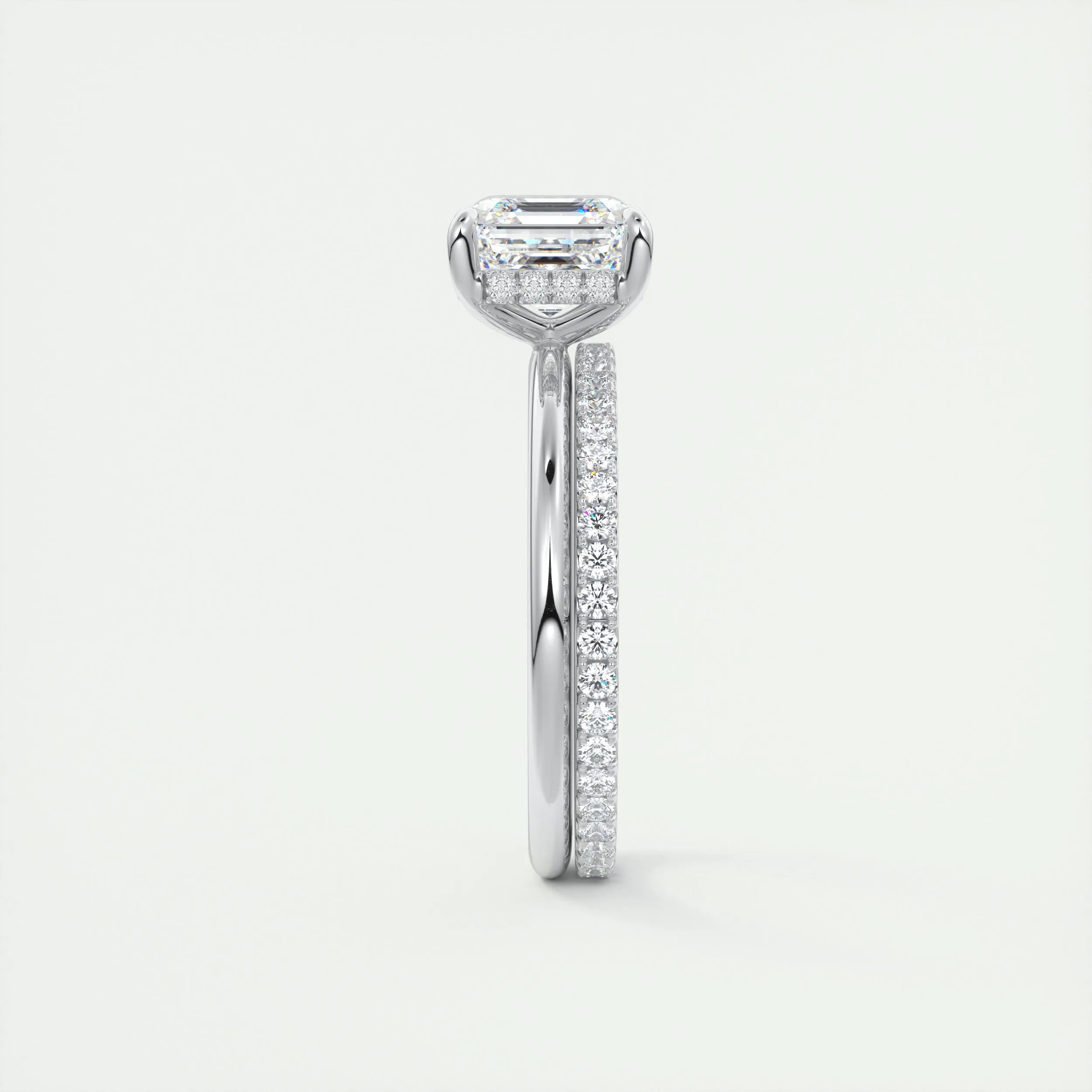 Hidden Halo | Asscher