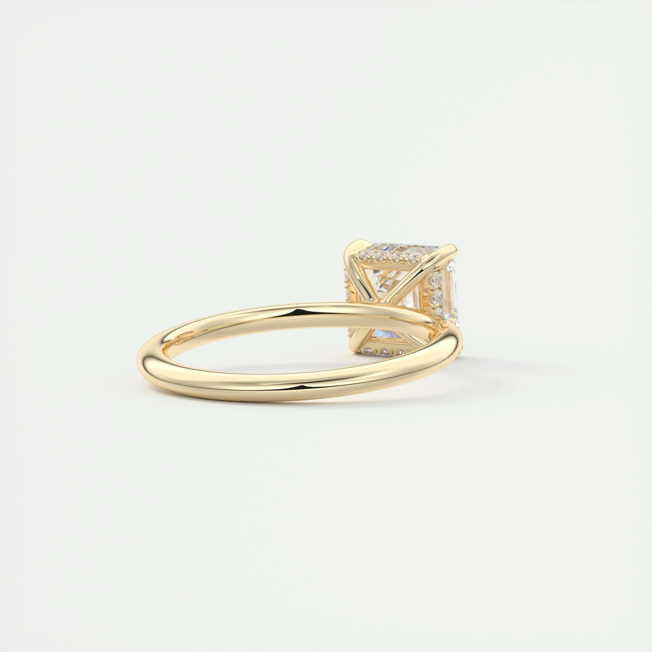 Hidden Halo | Asscher