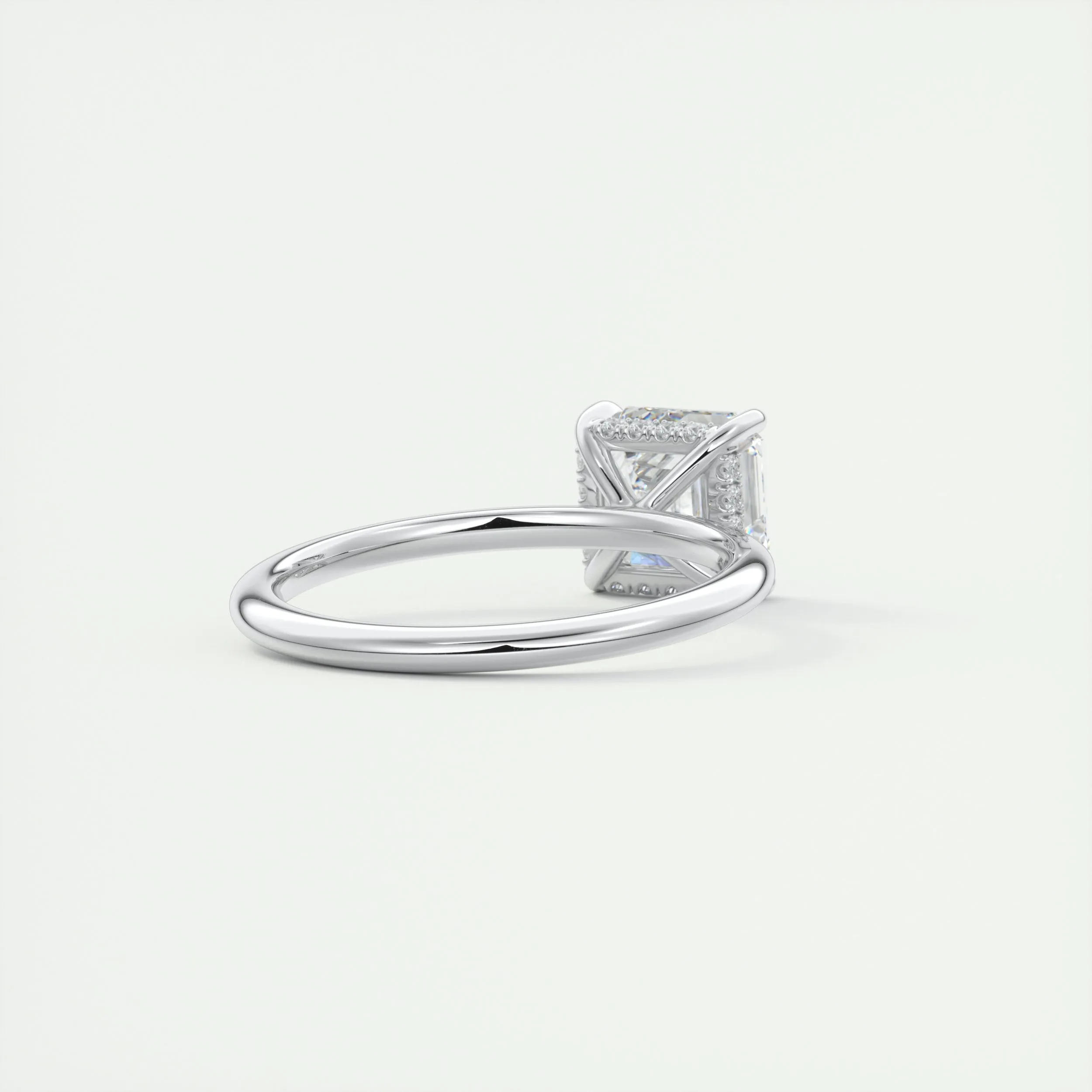 Hidden Halo | Asscher