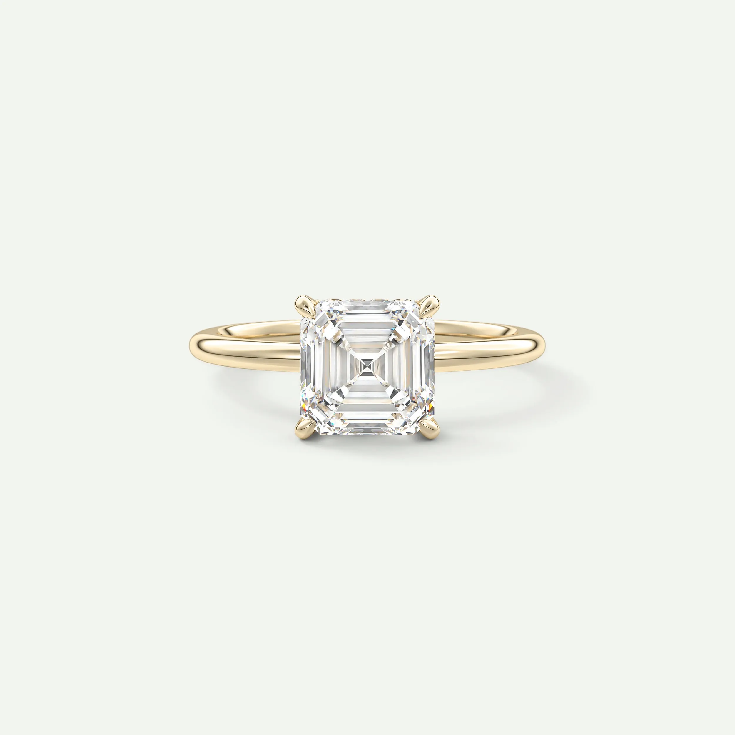 Hidden Halo | Asscher