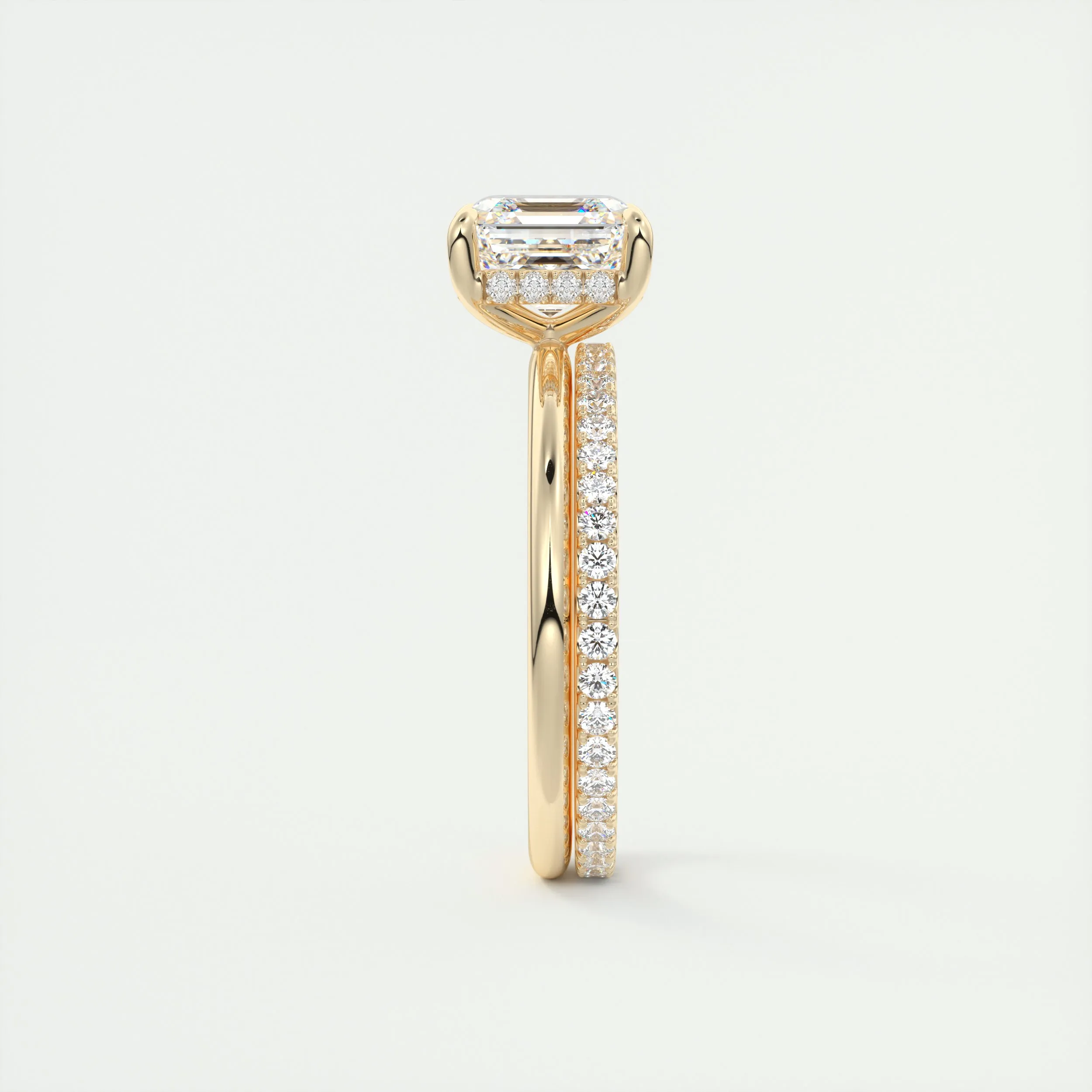 Hidden Halo | Asscher