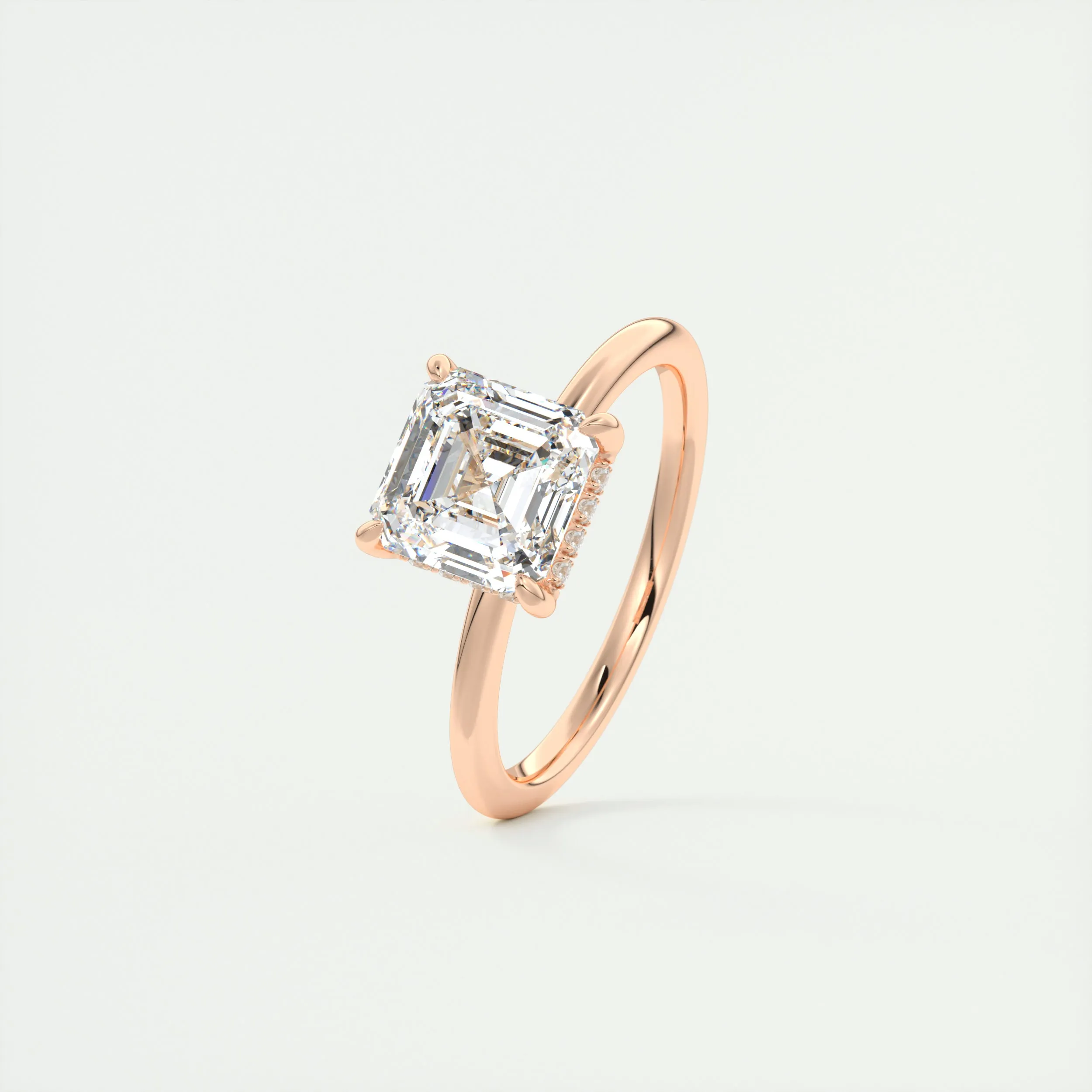 Hidden Halo | Asscher