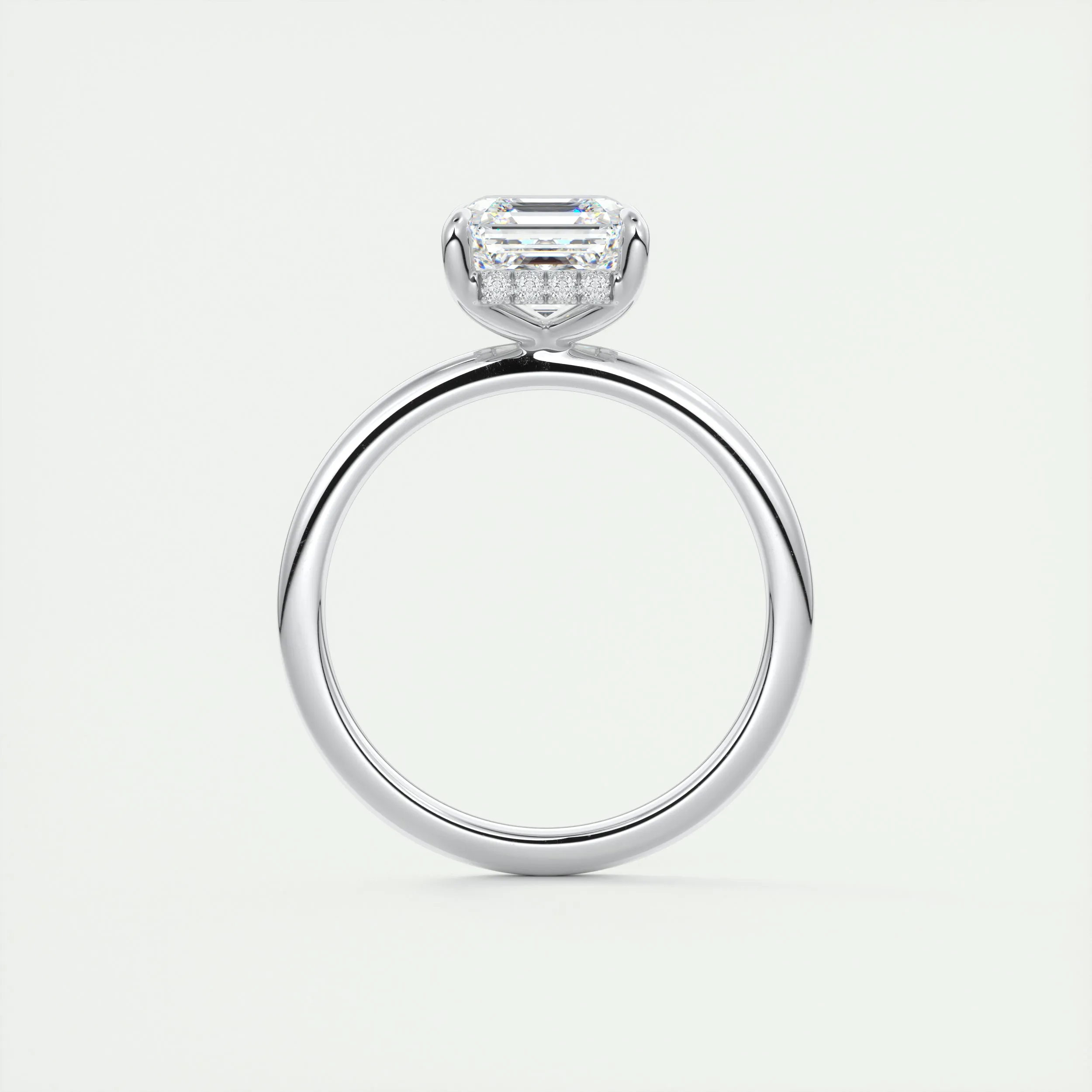 Hidden Halo | Asscher