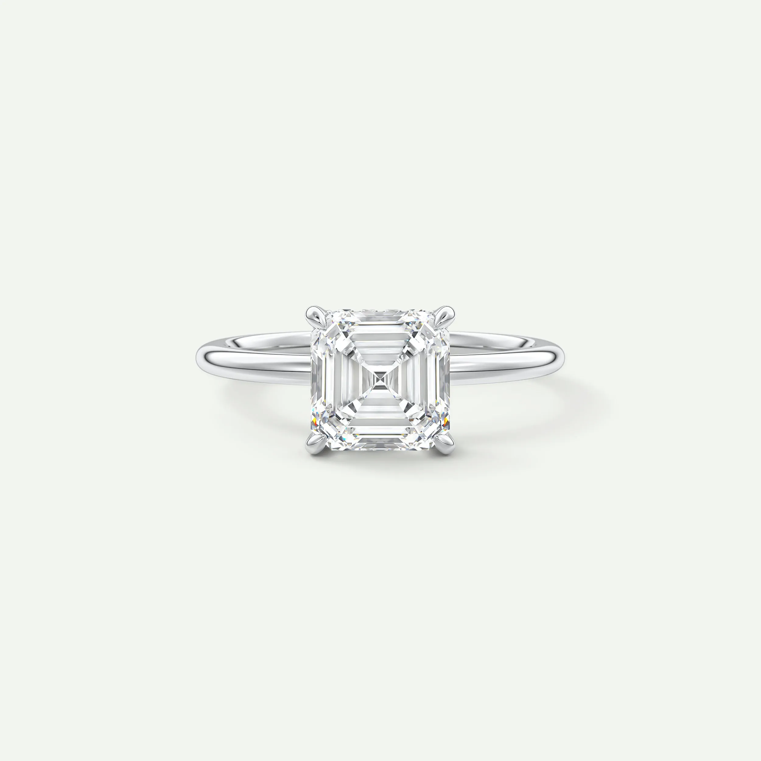 Hidden Halo | Asscher
