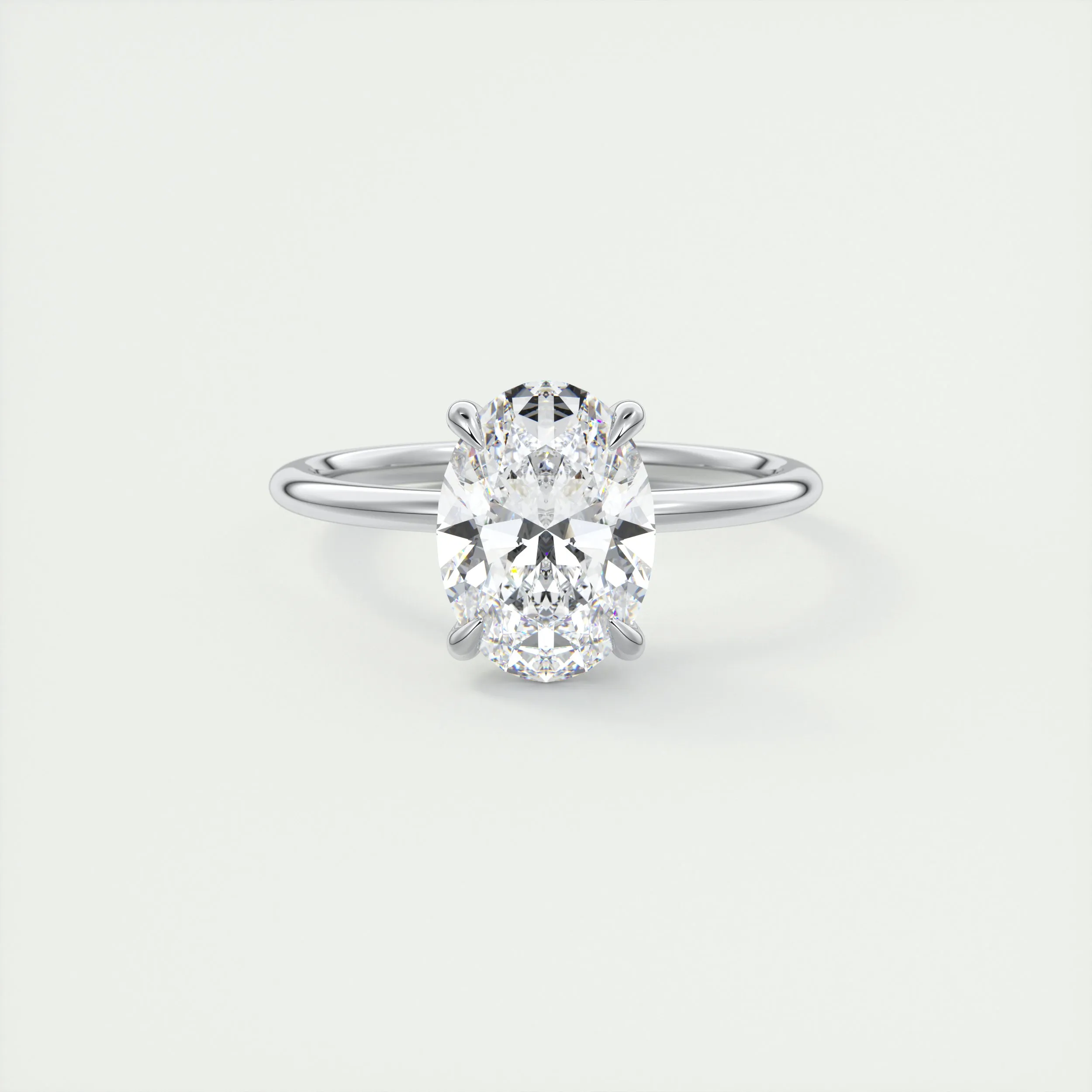 Hidden Halo | Oval