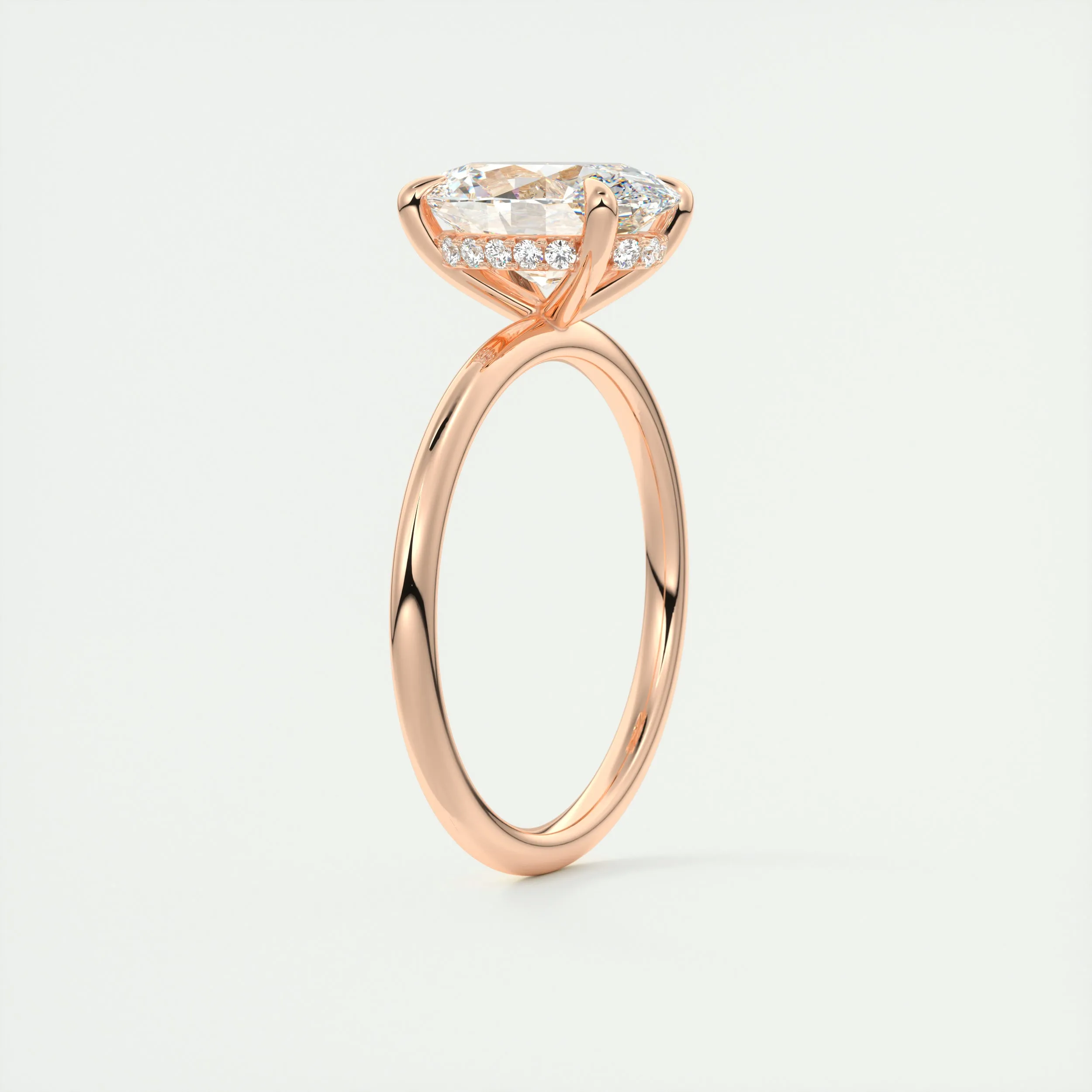 Hidden Halo | Oval