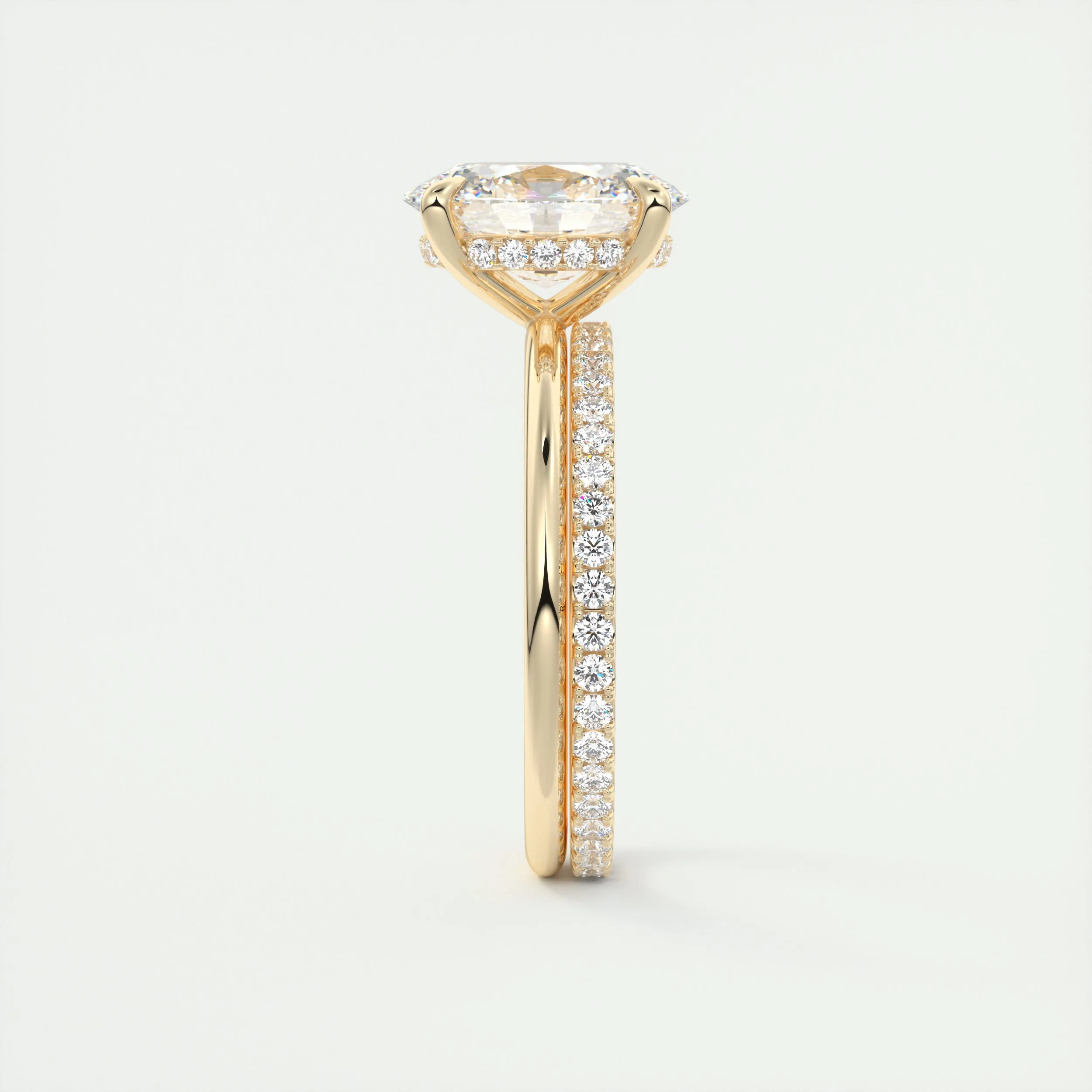Hidden Halo | Oval