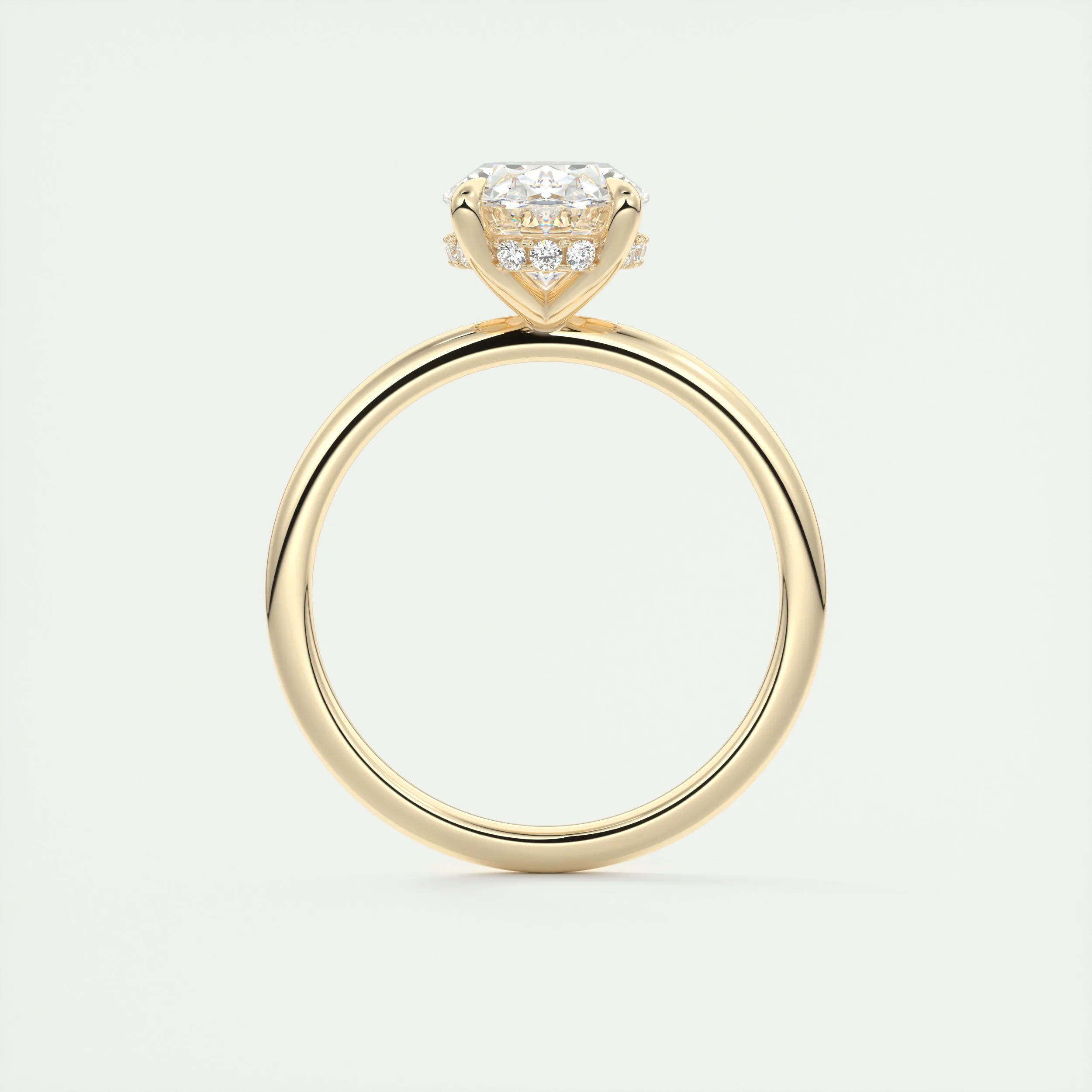 Hidden Halo | Oval