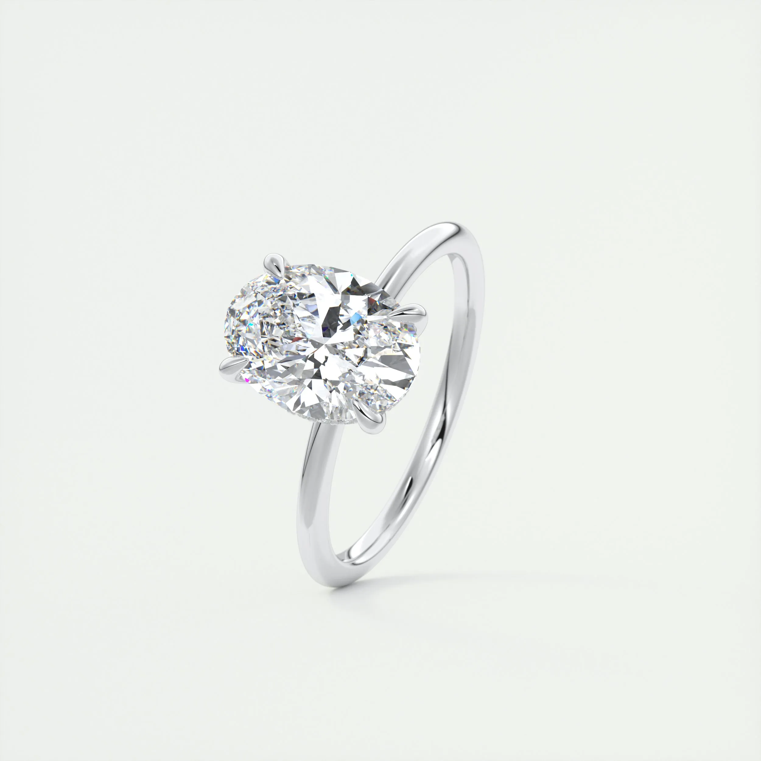 Hidden Halo | Oval