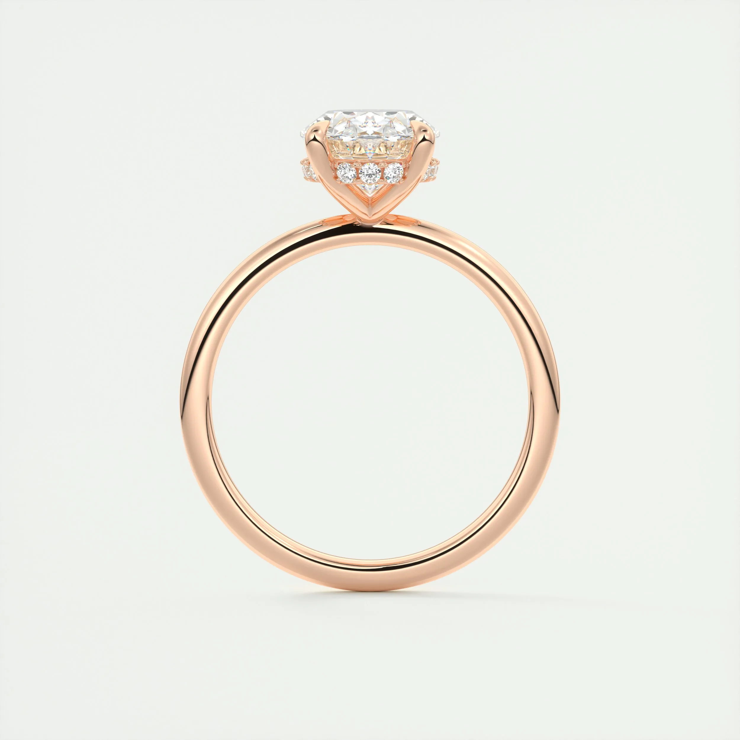 Hidden Halo | Oval