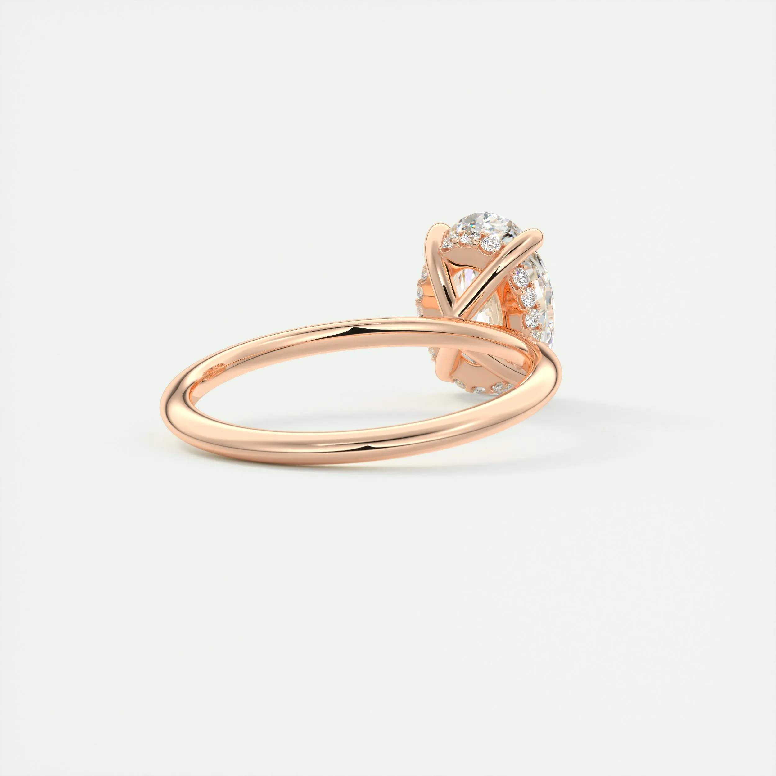 Hidden Halo | Oval