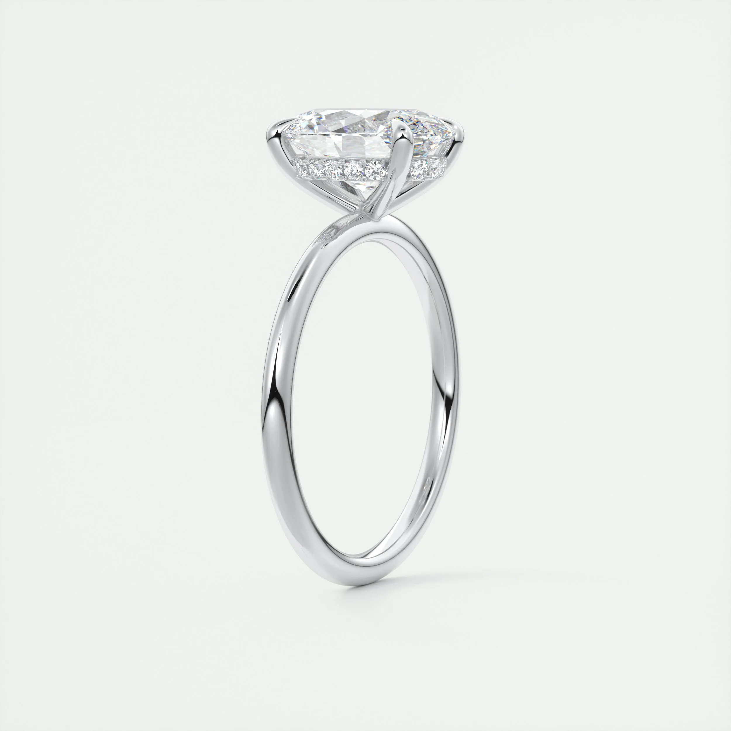 Hidden Halo | Oval