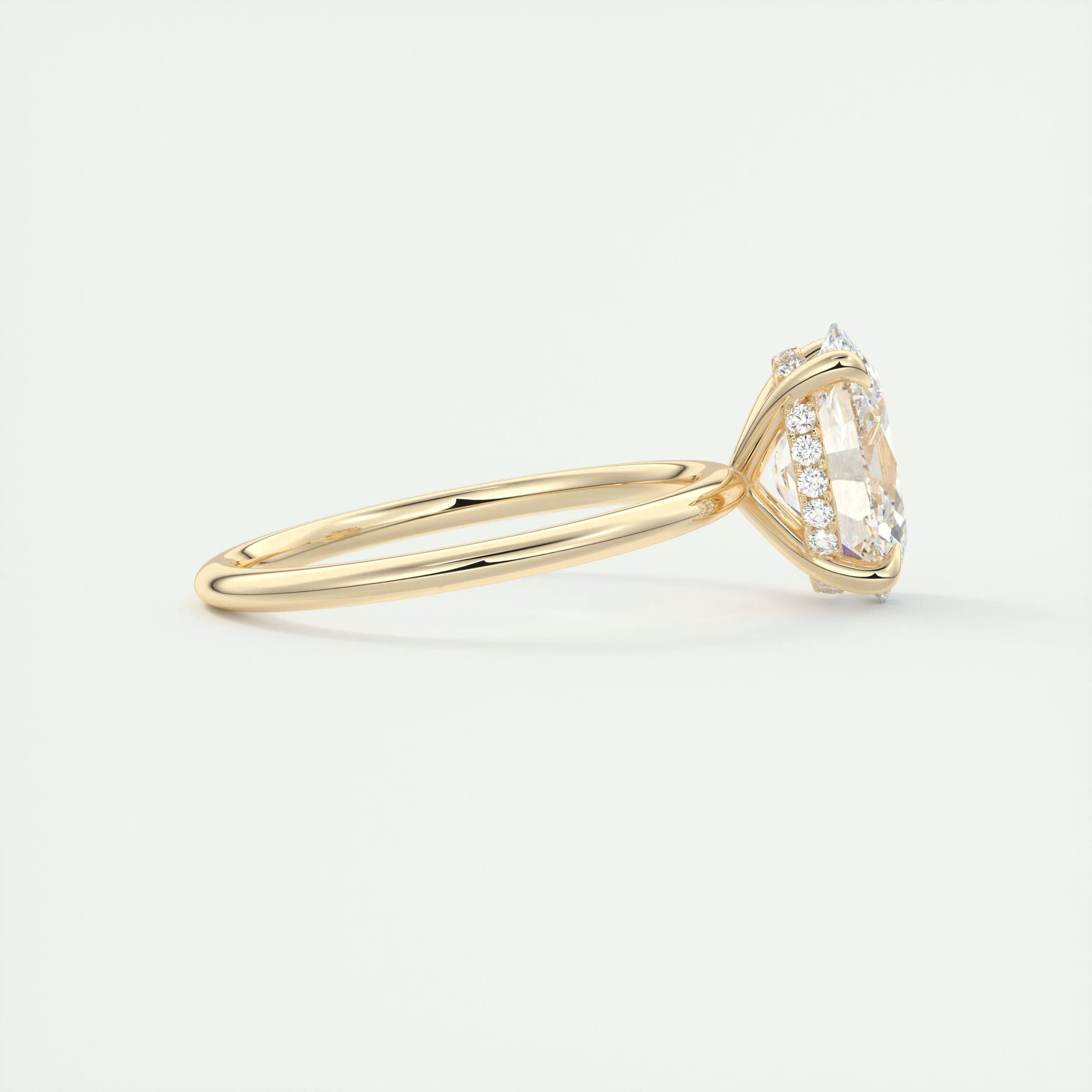 Hidden Halo | Oval