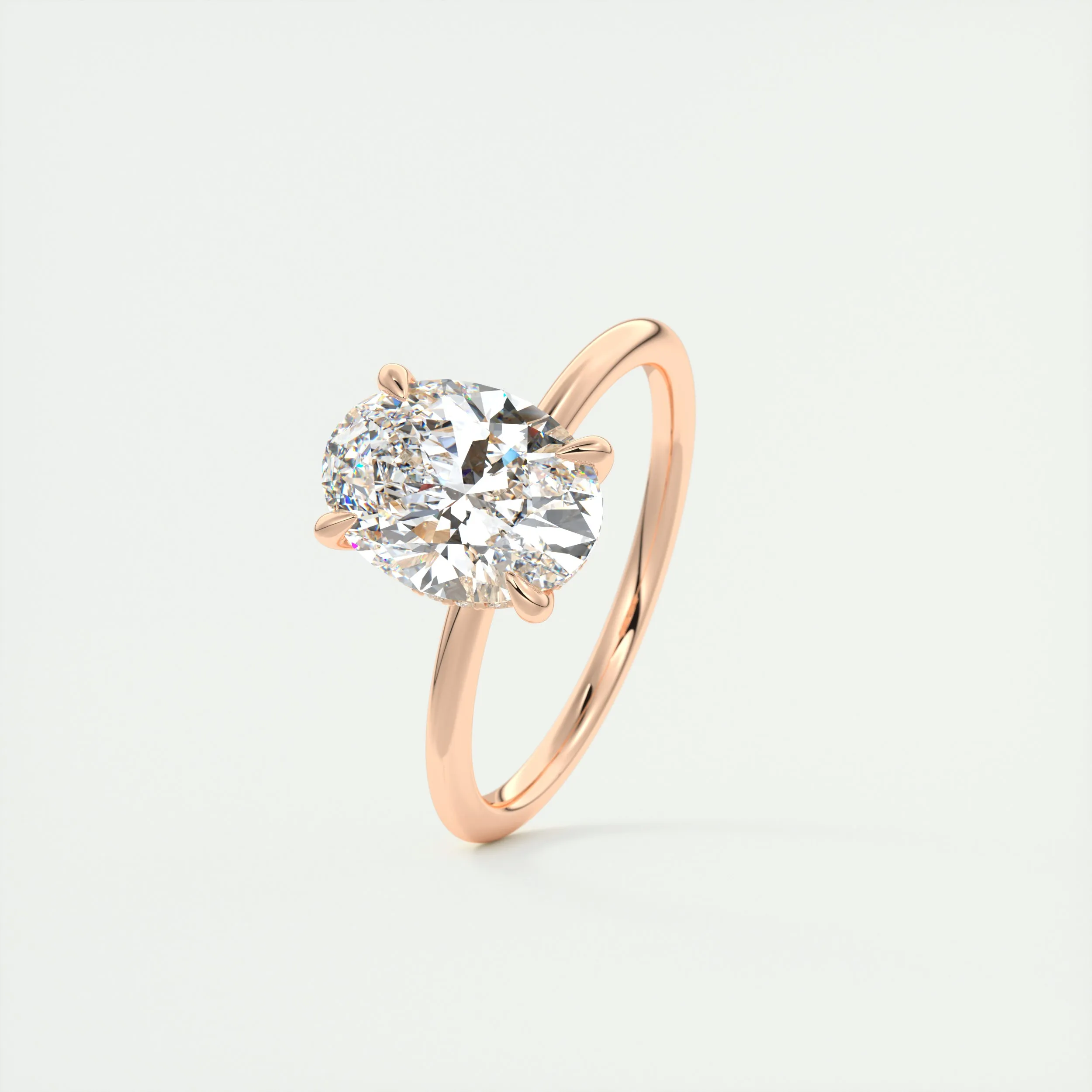 Hidden Halo | Oval