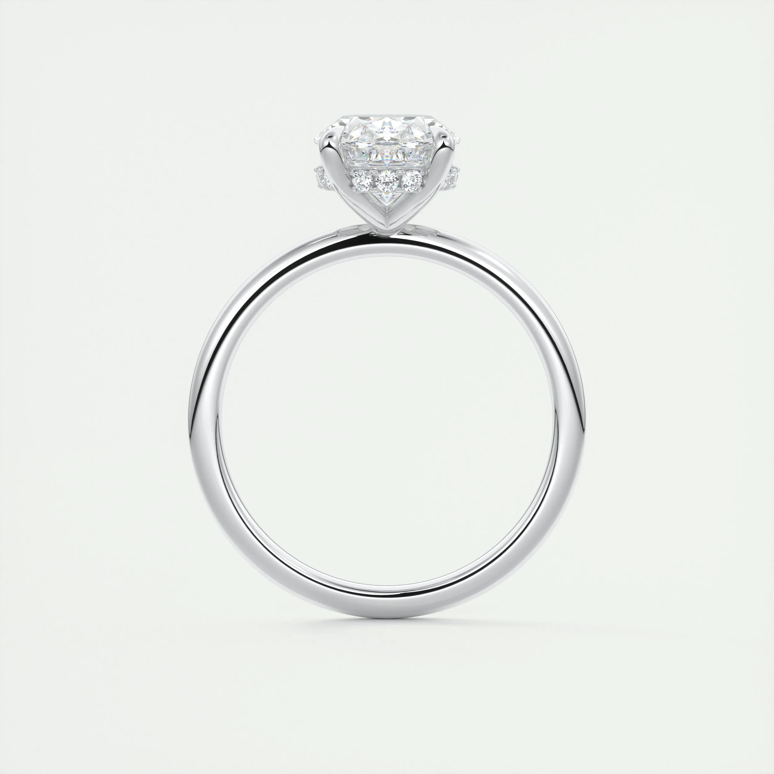 Hidden Halo | Oval