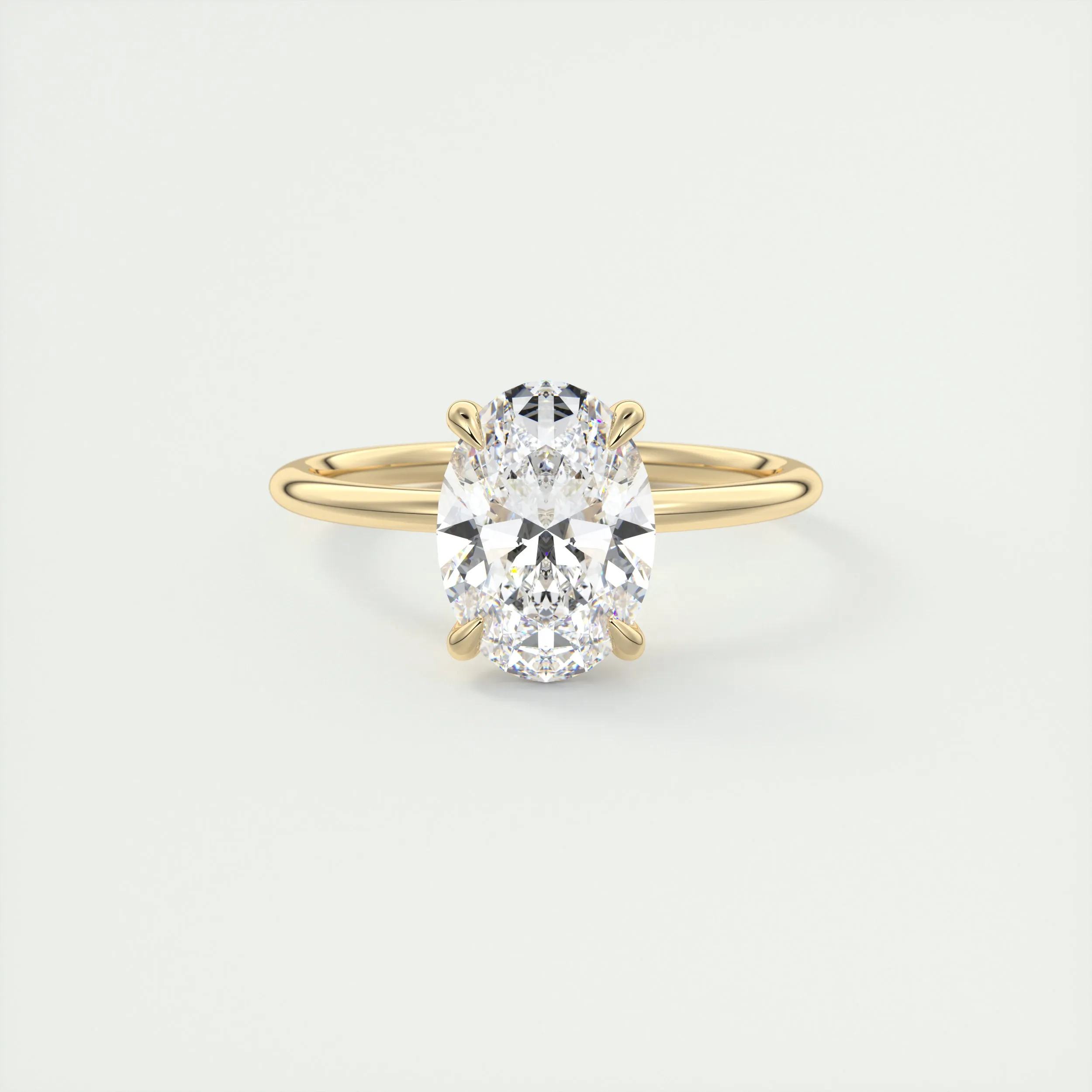 Hidden Halo | Oval