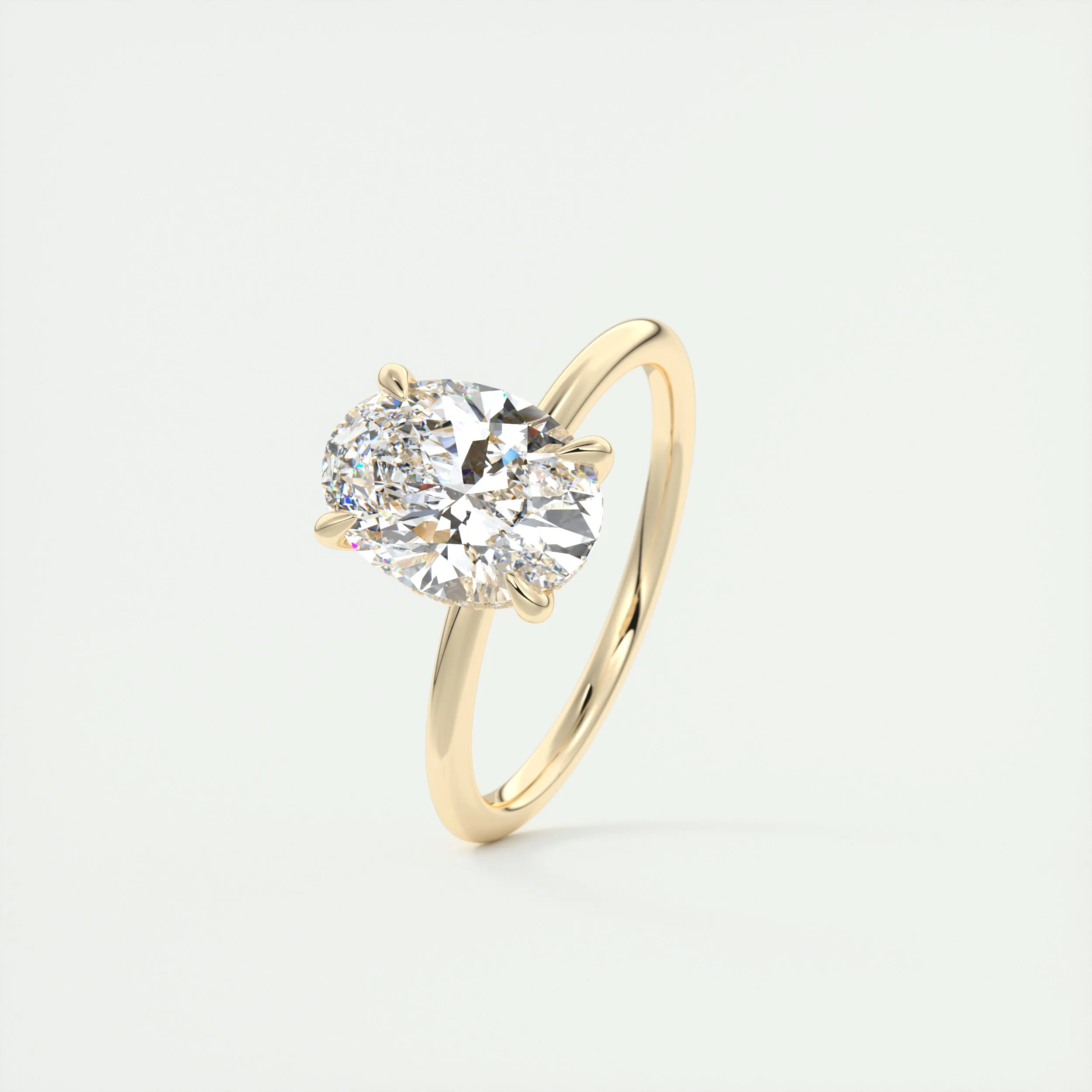 Hidden Halo | Oval