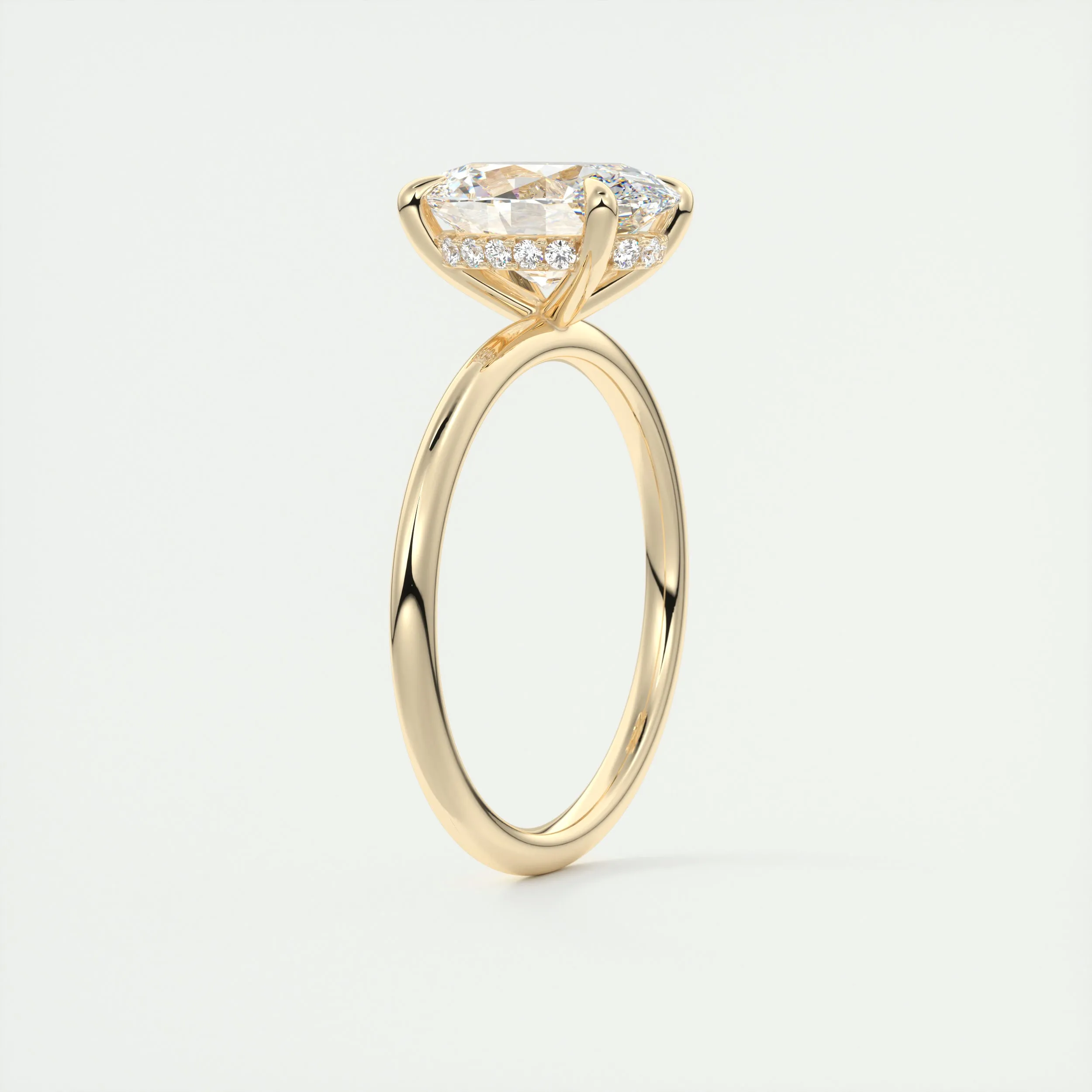 Hidden Halo | Oval
