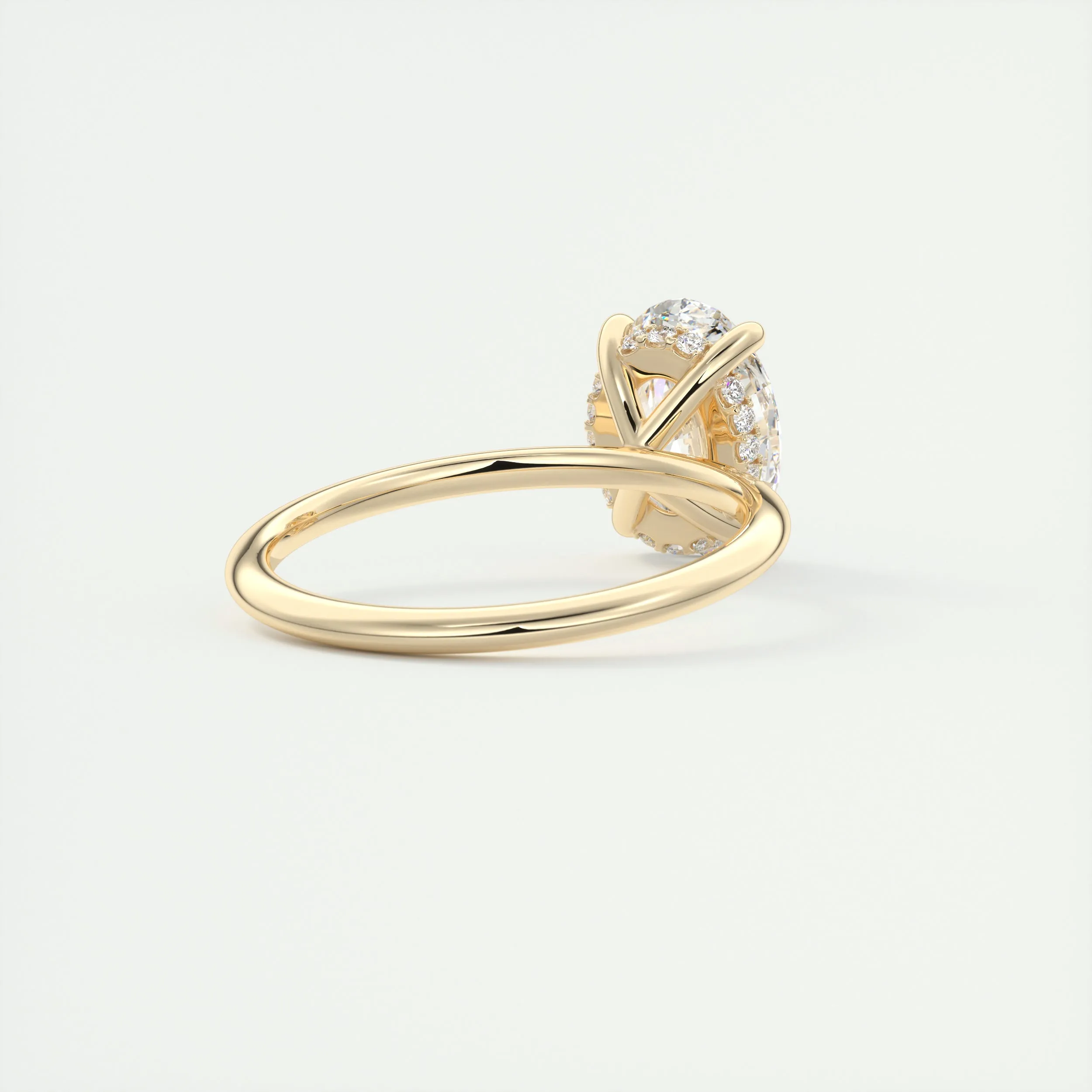 Hidden Halo | Oval