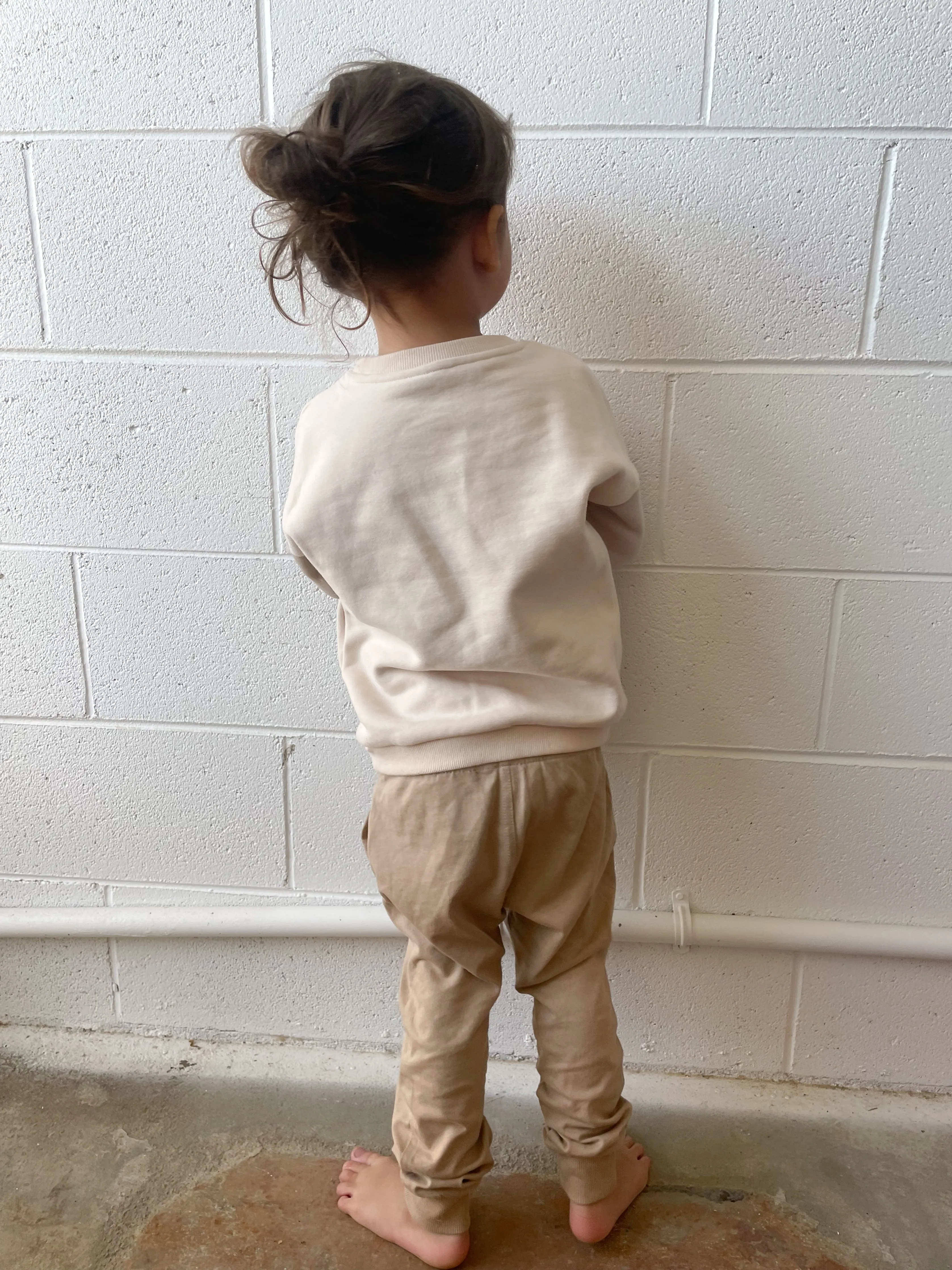 Hippie Kids Color Blocked Crewneck