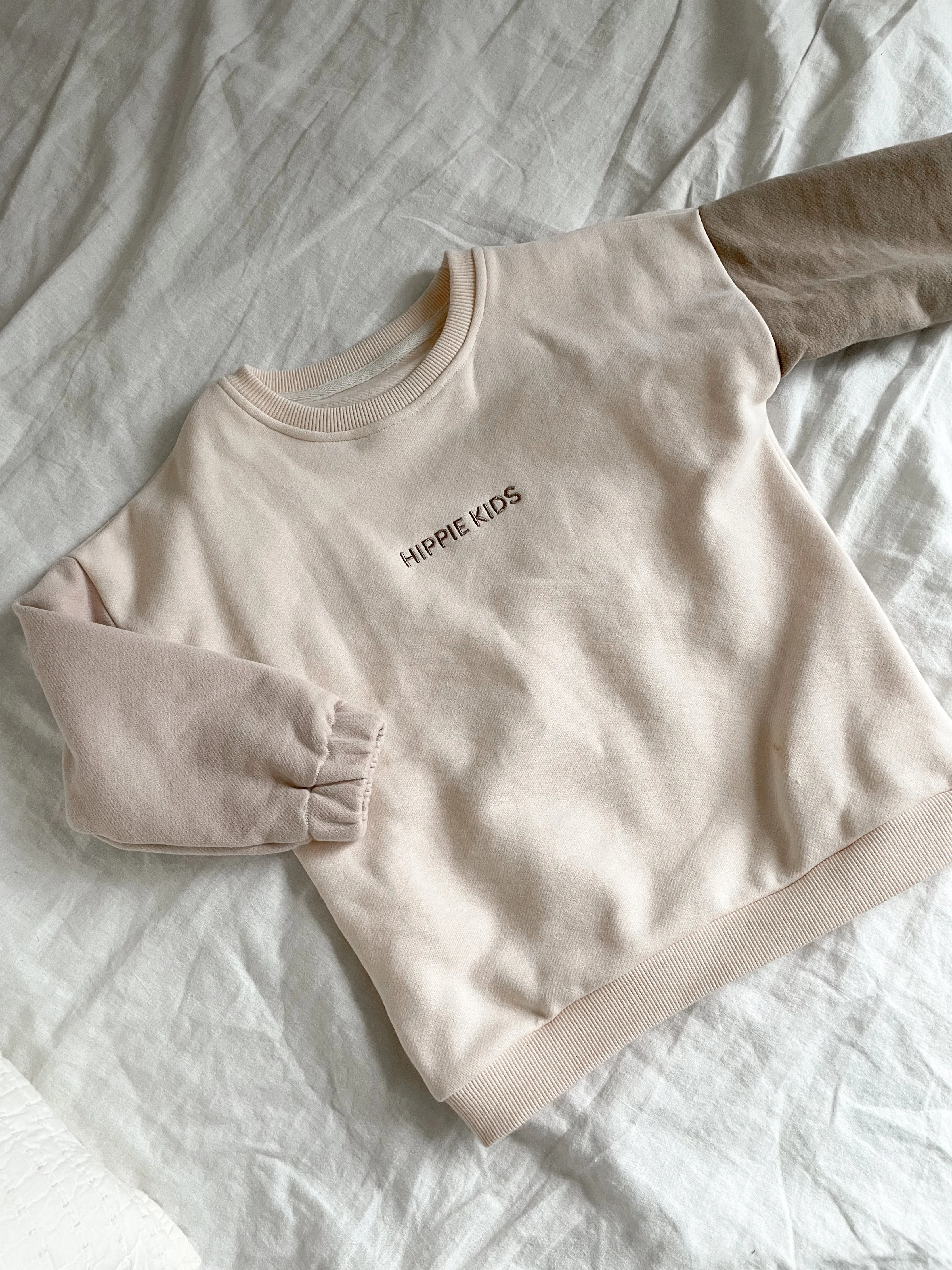 Hippie Kids Color Blocked Crewneck