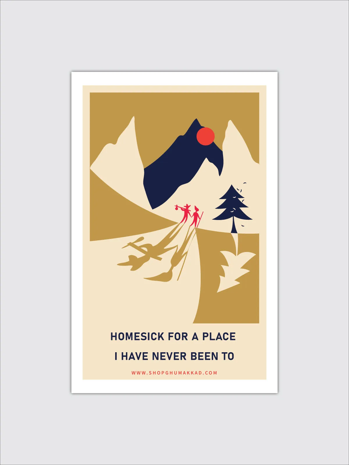 Homesick | Laptop / Car Sticker
