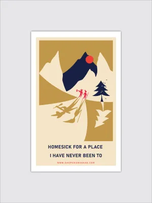 Homesick | Laptop / Car Sticker