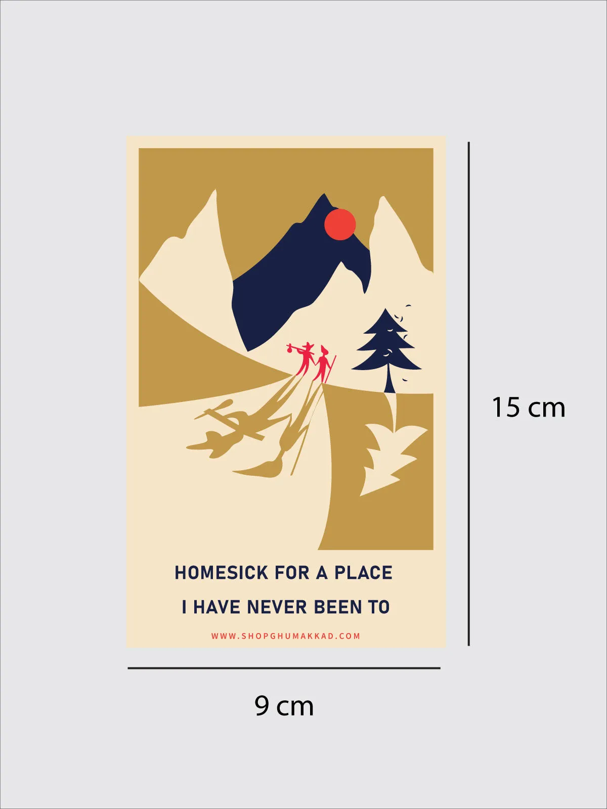 Homesick | Laptop / Car Sticker