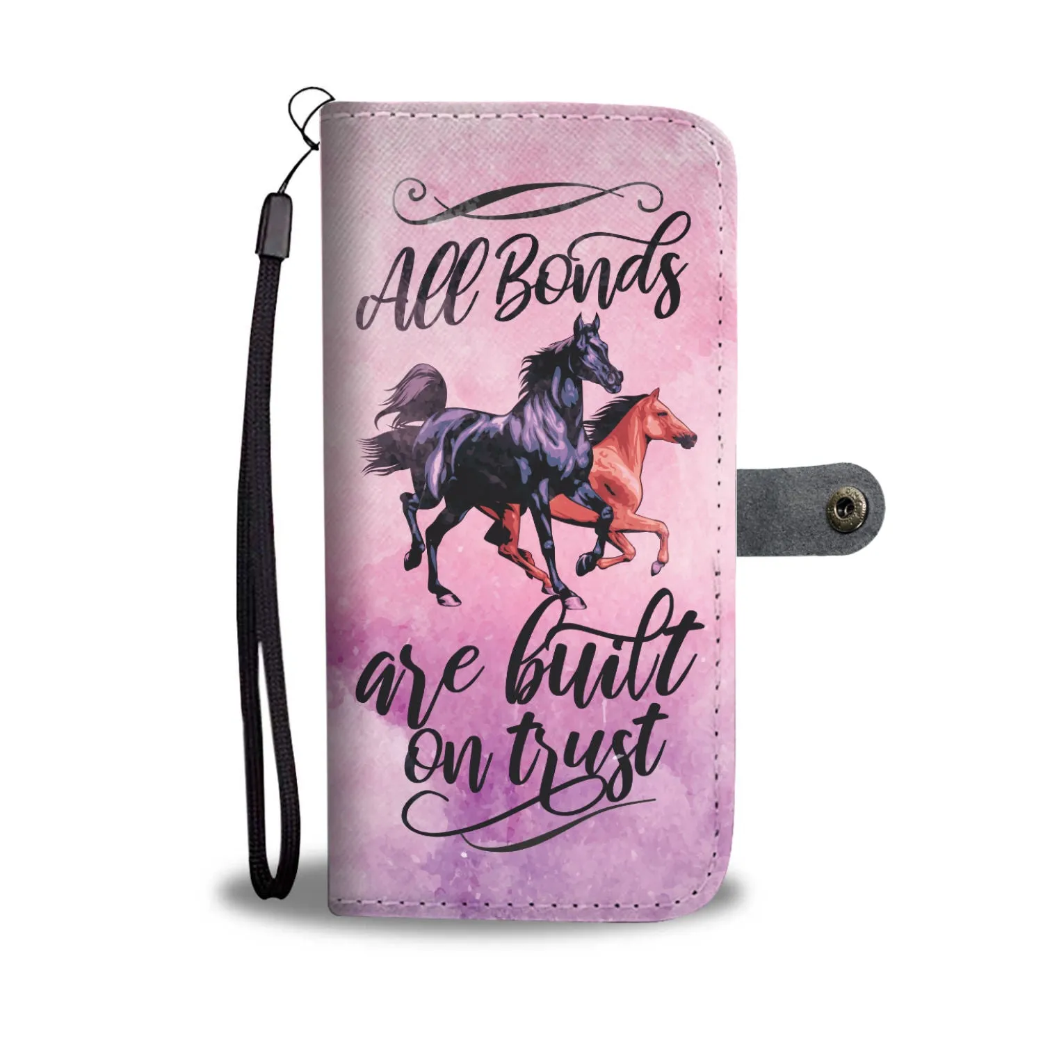 Horse (Bonds & Trust) - RFID Wallet Phone Case