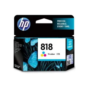 HP 818 Ink Cartridge, Tri-color, CC643ZZ