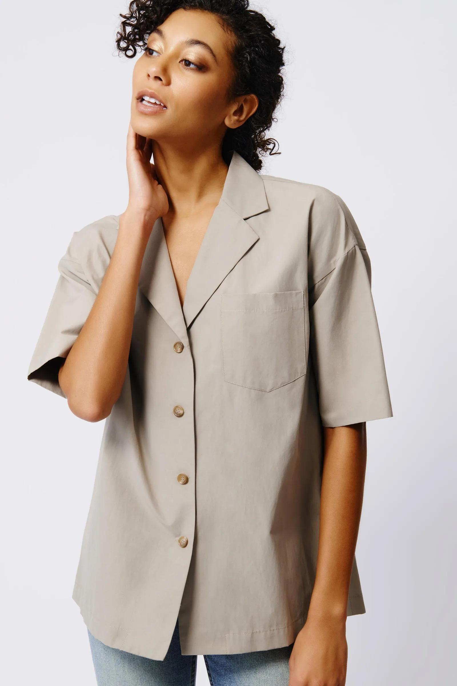 Hudson Shirt Jacket - Military Khaki