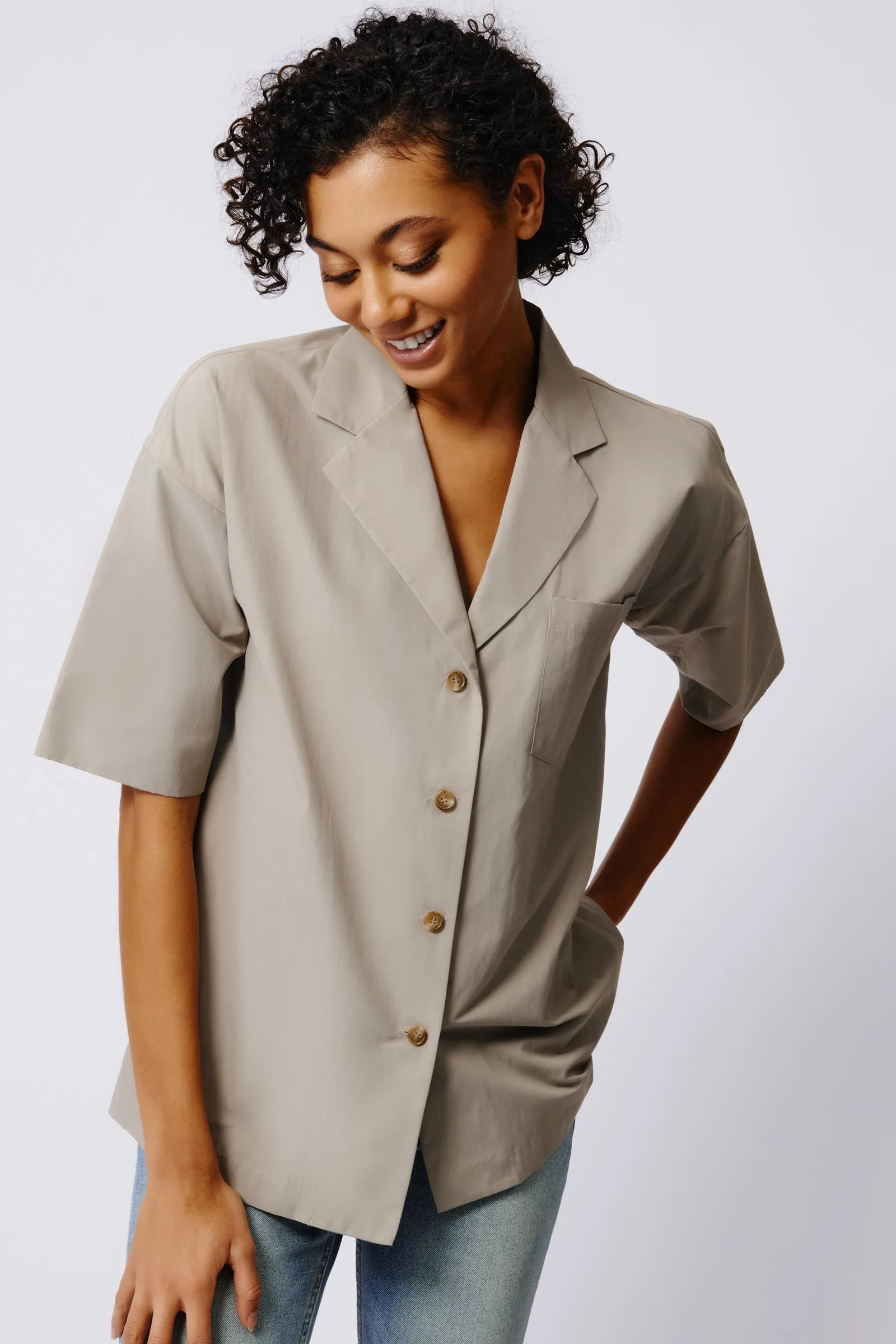 Hudson Shirt Jacket - Military Khaki