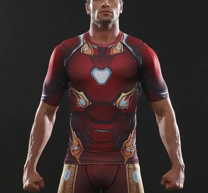 INFINITY WAR IRON MAN Gym T Shirt