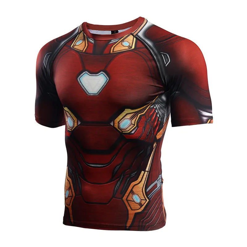 INFINITY WAR IRON MAN Gym T Shirt