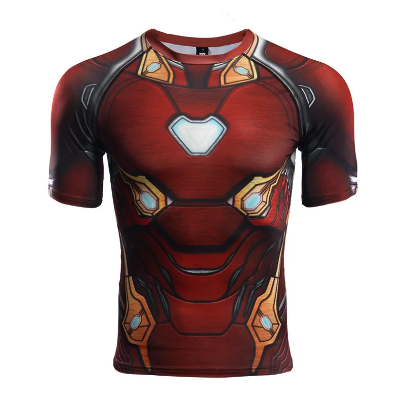 INFINITY WAR IRON MAN Gym T Shirt