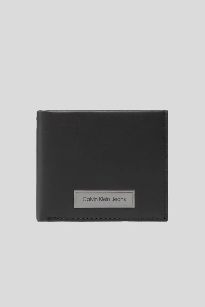 Inst Rfid Bifold W/Coin - Black
