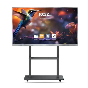 Intex INT86 - Ultra HD 4K Interactive Flat Panel Display (86 Inches) | Android 14