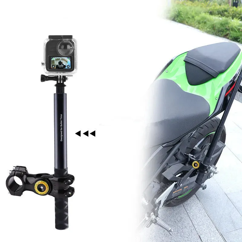 Invisible Selfie Stick Motorcycle Bicycle Bracket