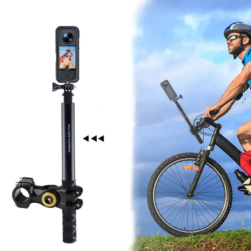 Invisible Selfie Stick Motorcycle Bicycle Bracket