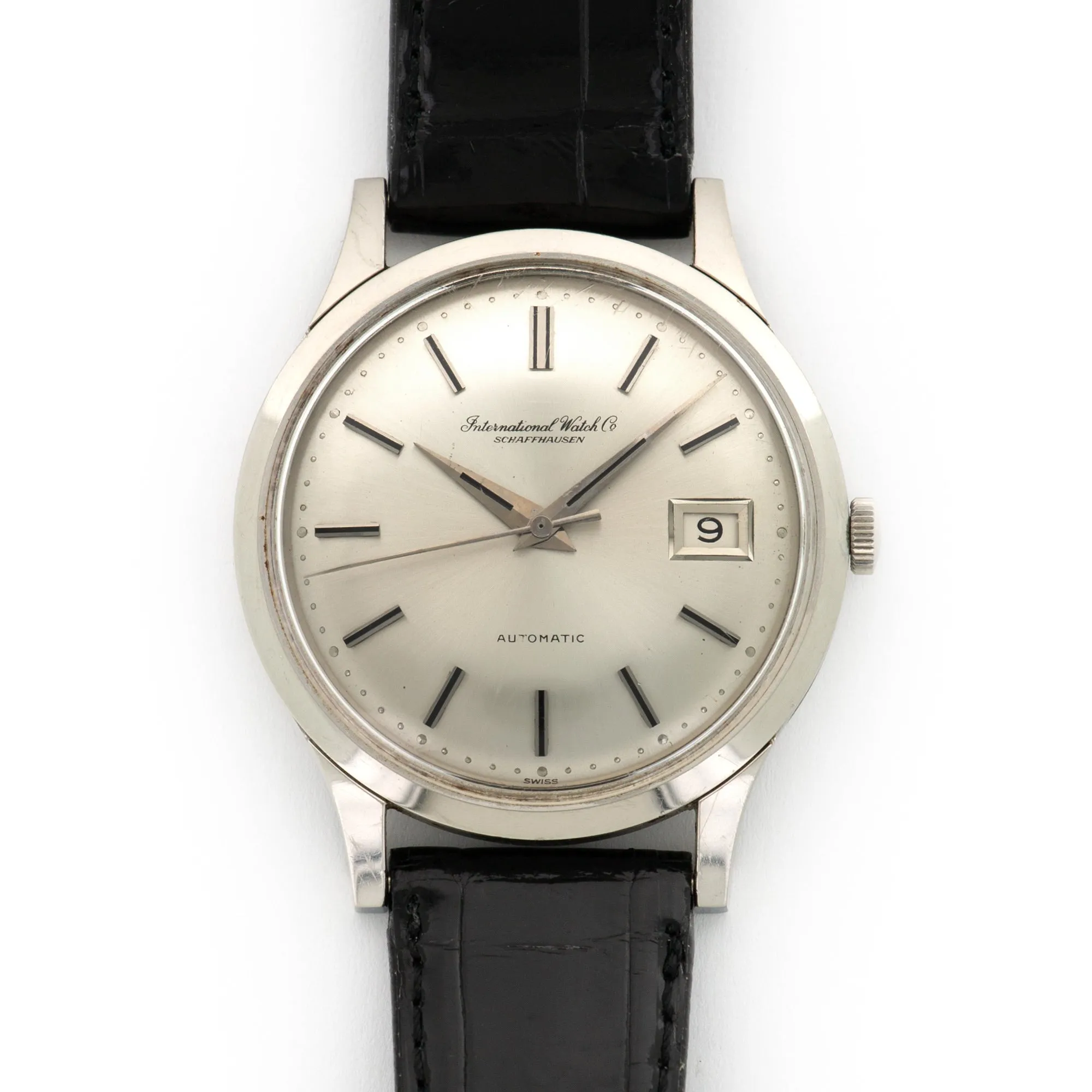IWC Steel Automatic Strap Watch