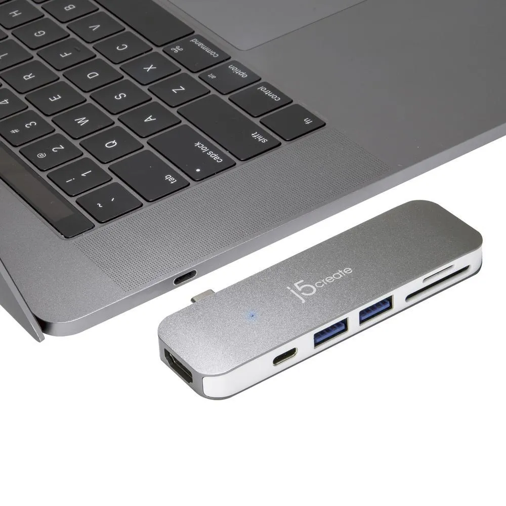 J5Create USB Type-C 7 In 1 Ultradrive Mini Dock