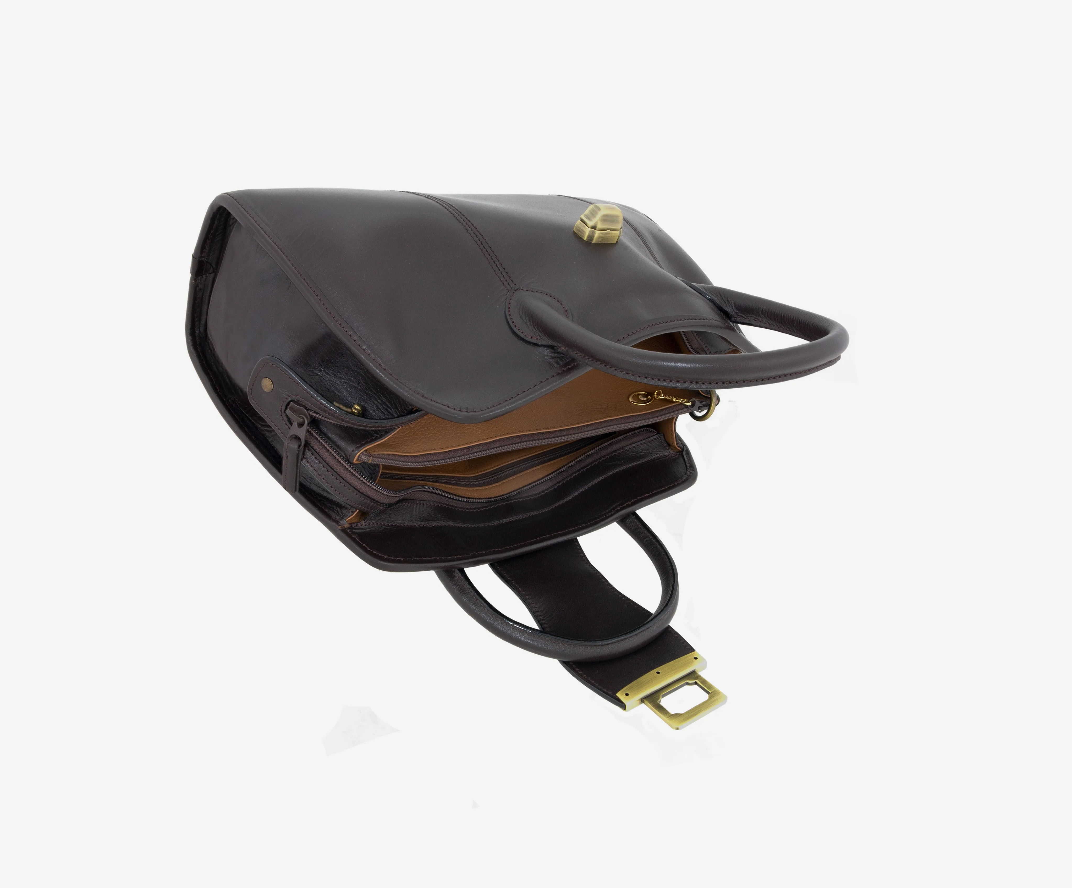 JULIETTE- A classic sport look Handbag Crossbody bag, zip closure (with strap over with turn lock for extra safety when the top zip is open)