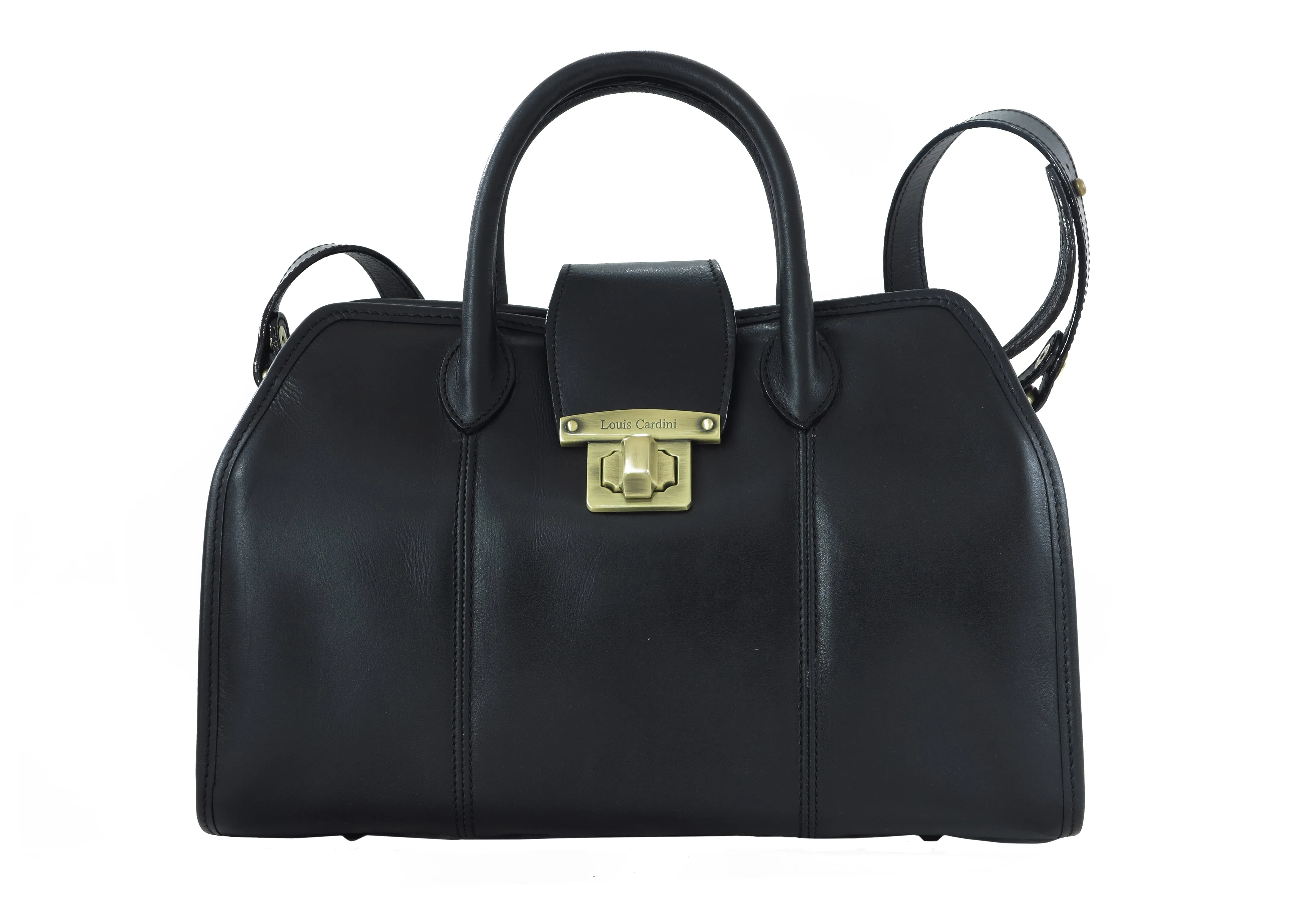 JULIETTE- A classic sport look Handbag Crossbody bag, zip closure (with strap over with turn lock for extra safety when the top zip is open)
