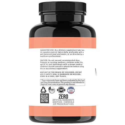 Just Pure Vitamina C, extra fuerza 1000 mg por porción, apoya saludable Suplemento del sistema inmune, antioxidante, salud general y bienestar por Angry Supplements, 1