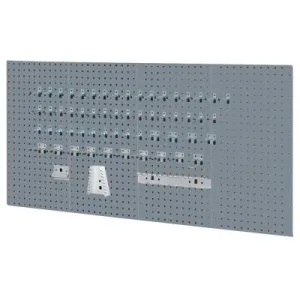 Kennedy VTC Series Toolboard Set, 60-pc Toolholder Hooks, 4-Panel, Gray, 50004UGY